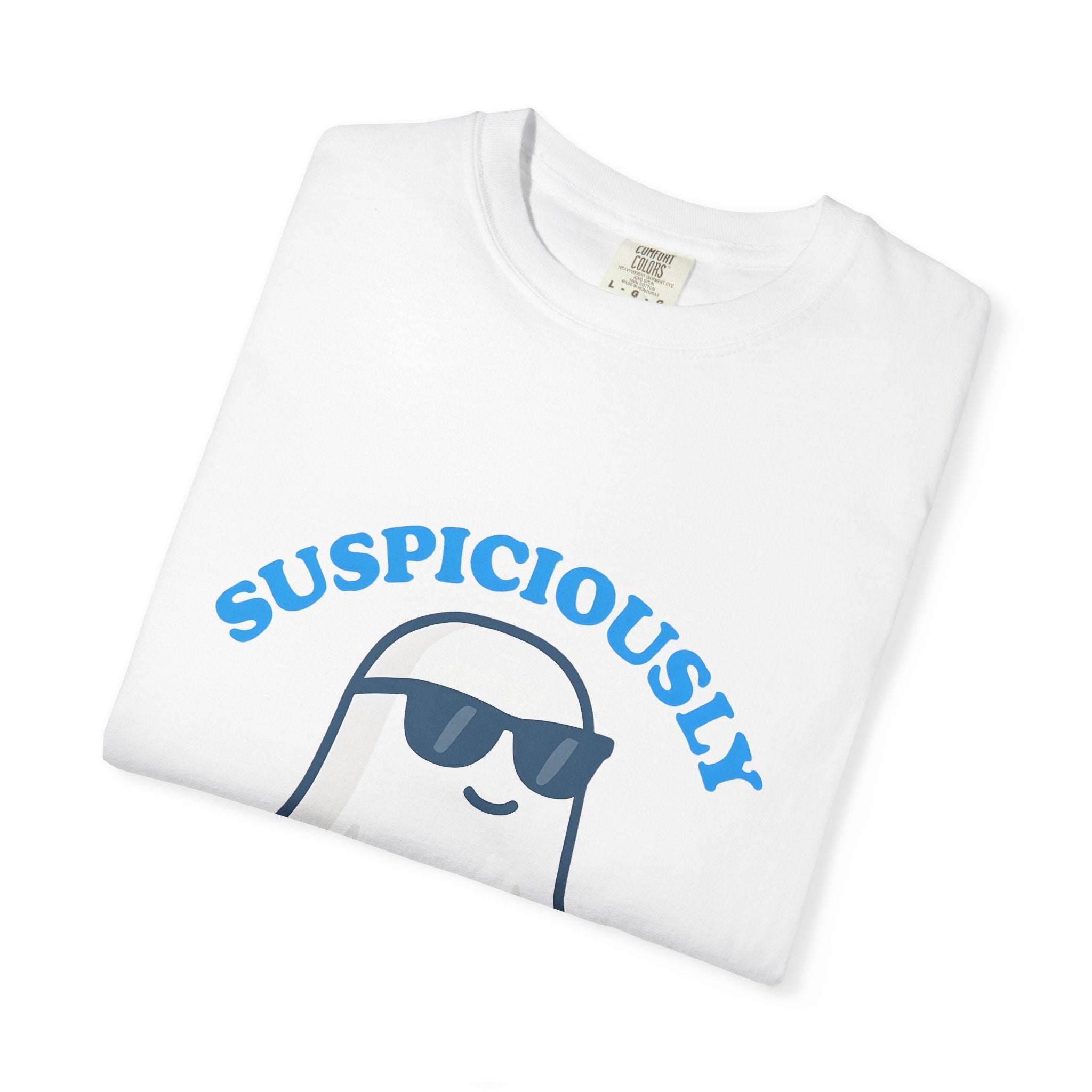 Suspiciously Chill Kinda Sus Ghost T-shirt - TeninoVentures