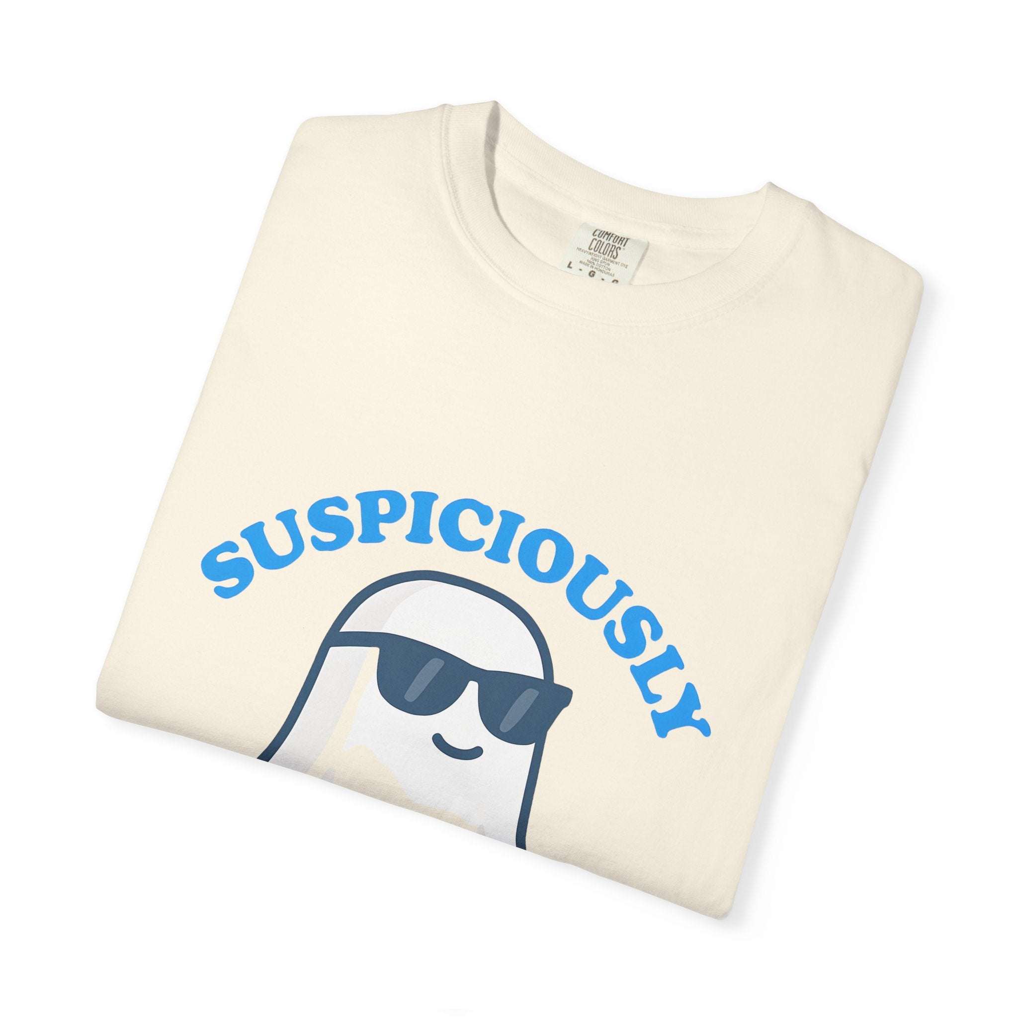 Suspiciously Chill Kinda Sus Ghost T-shirt - TeninoVentures
