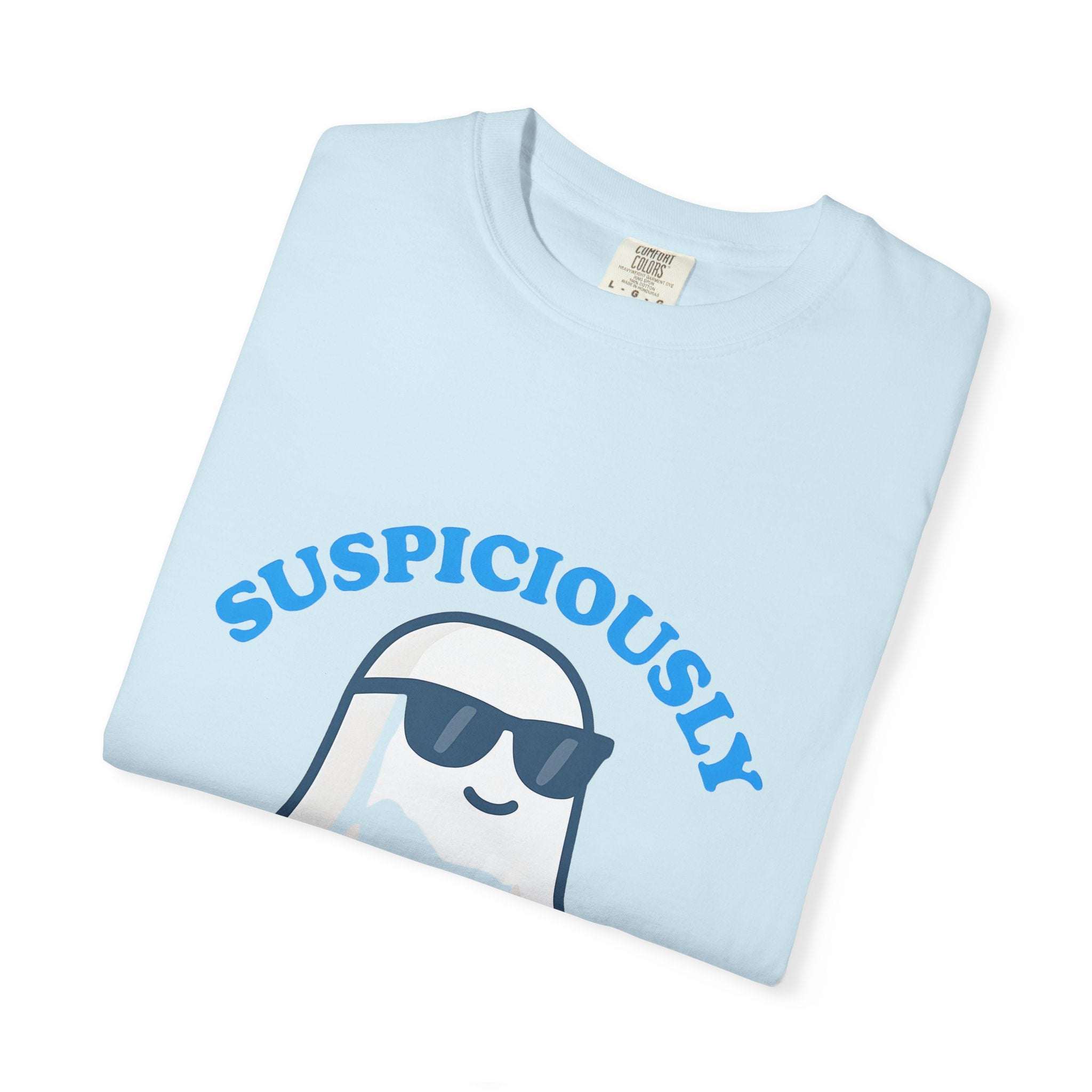 Suspiciously Chill Kinda Sus Ghost T-shirt - TeninoVentures