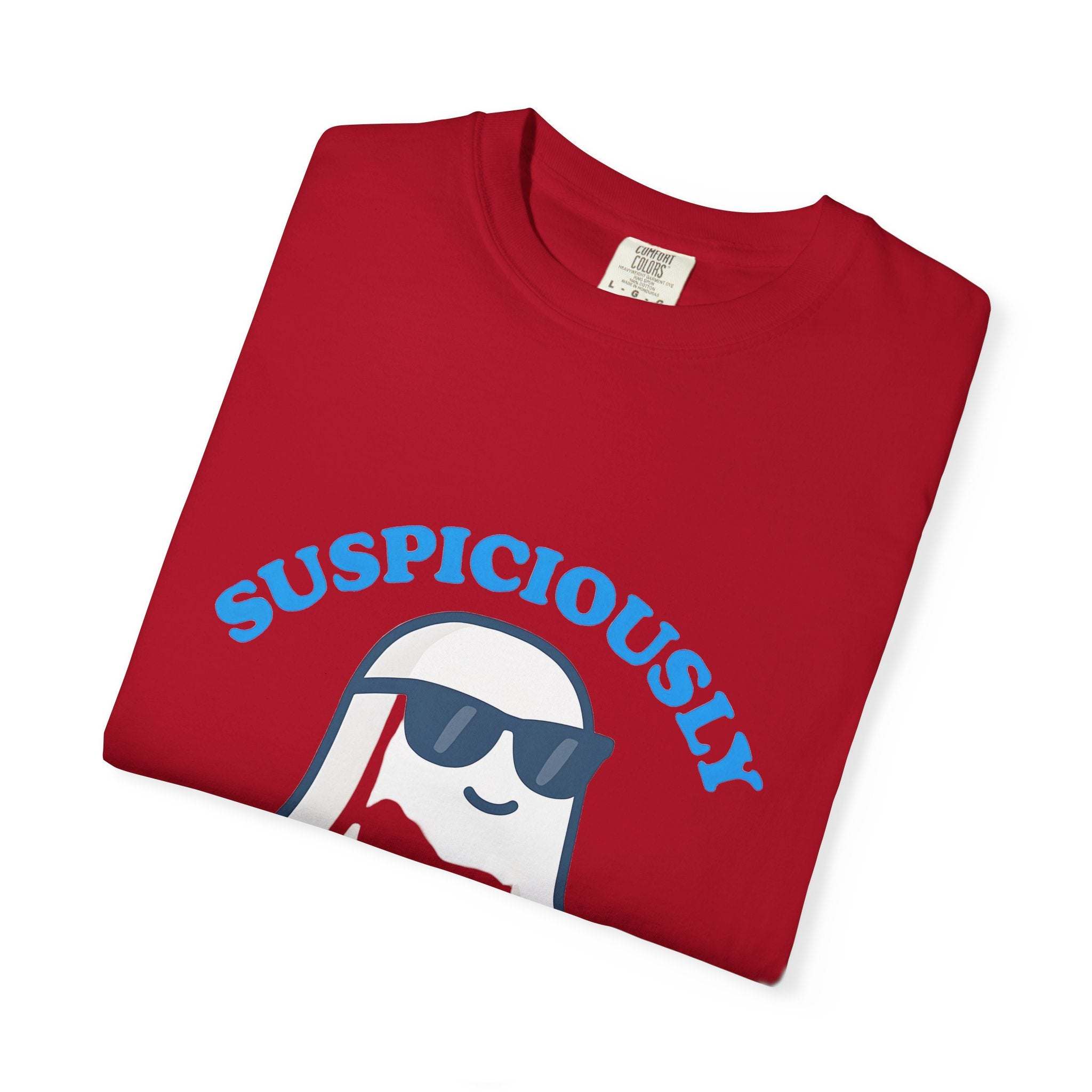 Suspiciously Chill Kinda Sus Ghost T-shirt - TeninoVentures