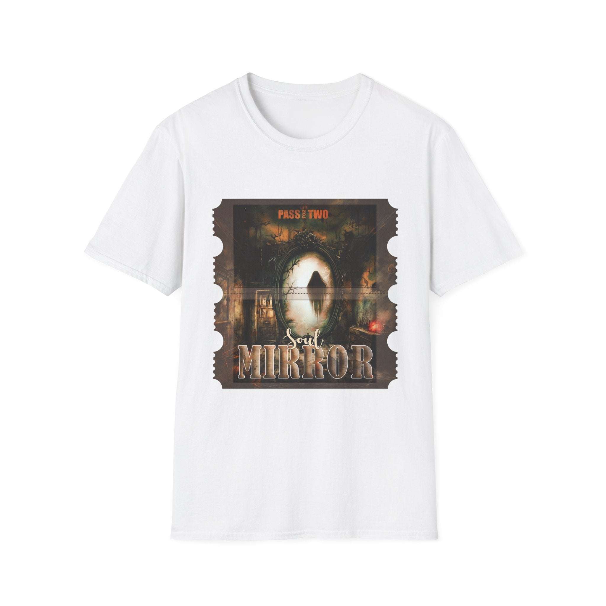 Soul Mirror Halloween Movie Ticket T-Shirt - TeninoVentures