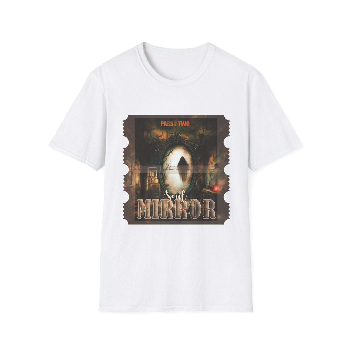 Soul Mirror Halloween Movie Ticket T-Shirt - TeninoVentures
