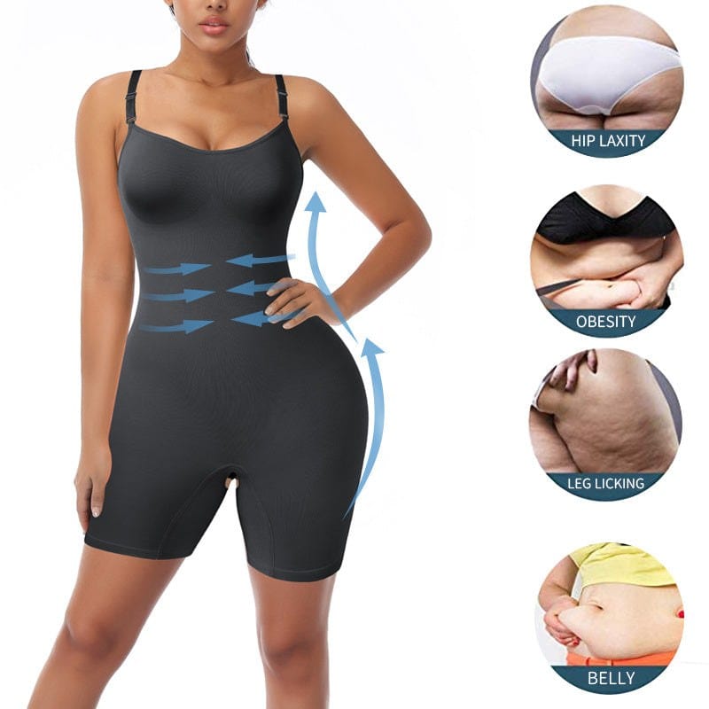 Women Shapewear Bodysuit Full Body Shaper Tummy Control Slim