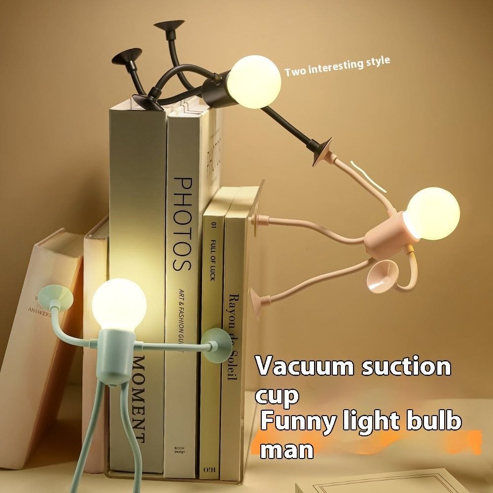 Poseable Sportsman Night Light with Suction Cup - Battery LED Desk - TeninoVentures