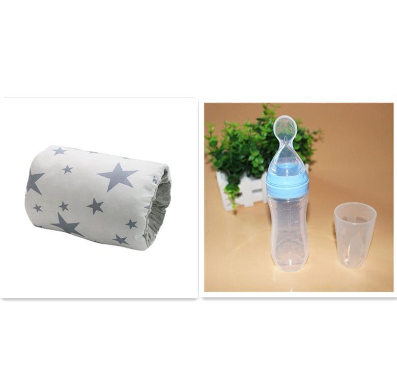 Adjustable Baby Cotton Nursing Arm Pillow for Comfortable Breastfeeding