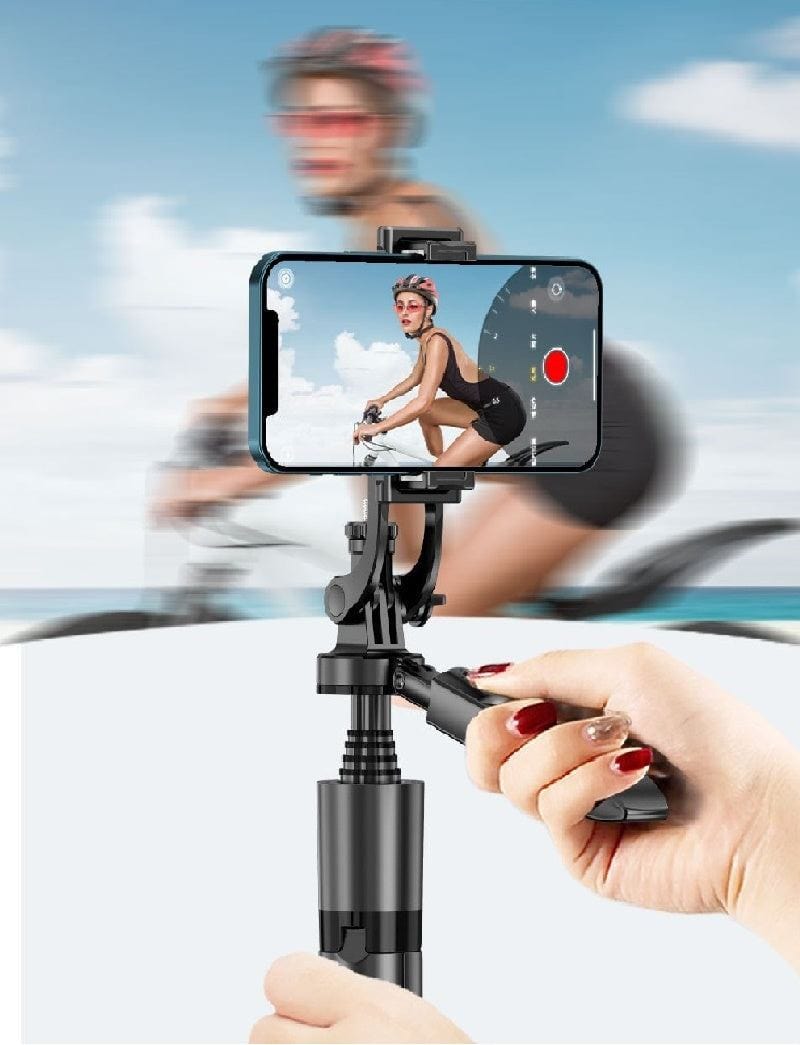 360 Auto Face Tracking Gimbal - AI Smart Phone Holder & Stabilizer