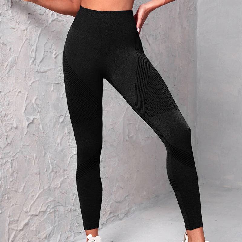 High Waist Seamless Yoga Pants Stylish Butt Lifting Leggings