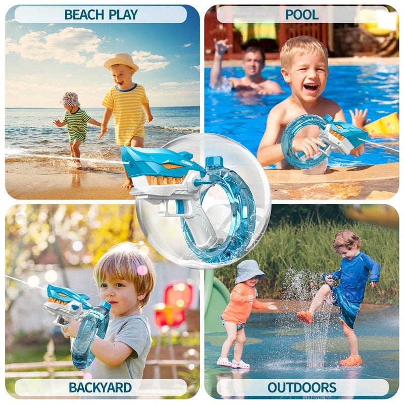 Shark Electric Water Gun - Fully Automatic Large Capacity Toy