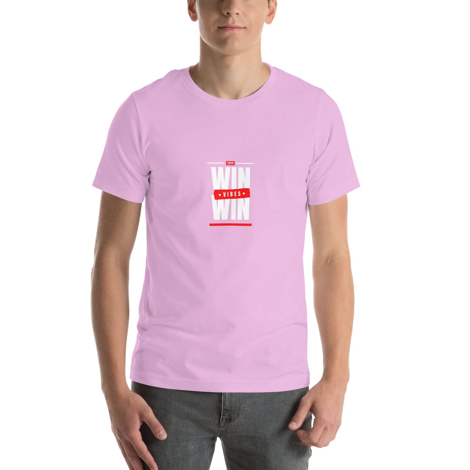 Men Motivational T-Shirt - Inspiring "WIN WIN" Design for Lifestyle