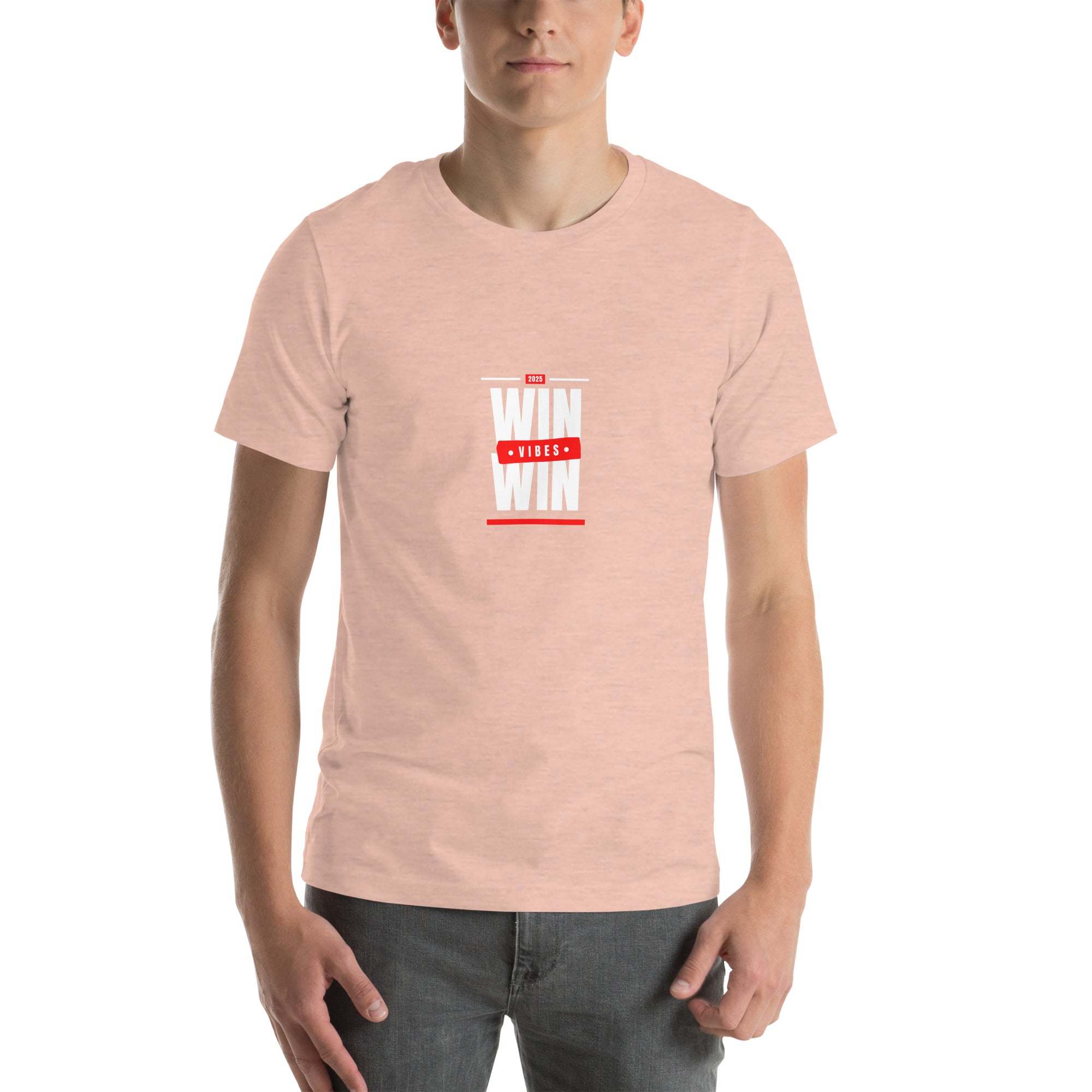 Men Motivational T-Shirt - Inspiring "WIN WIN" Design for Lifestyle