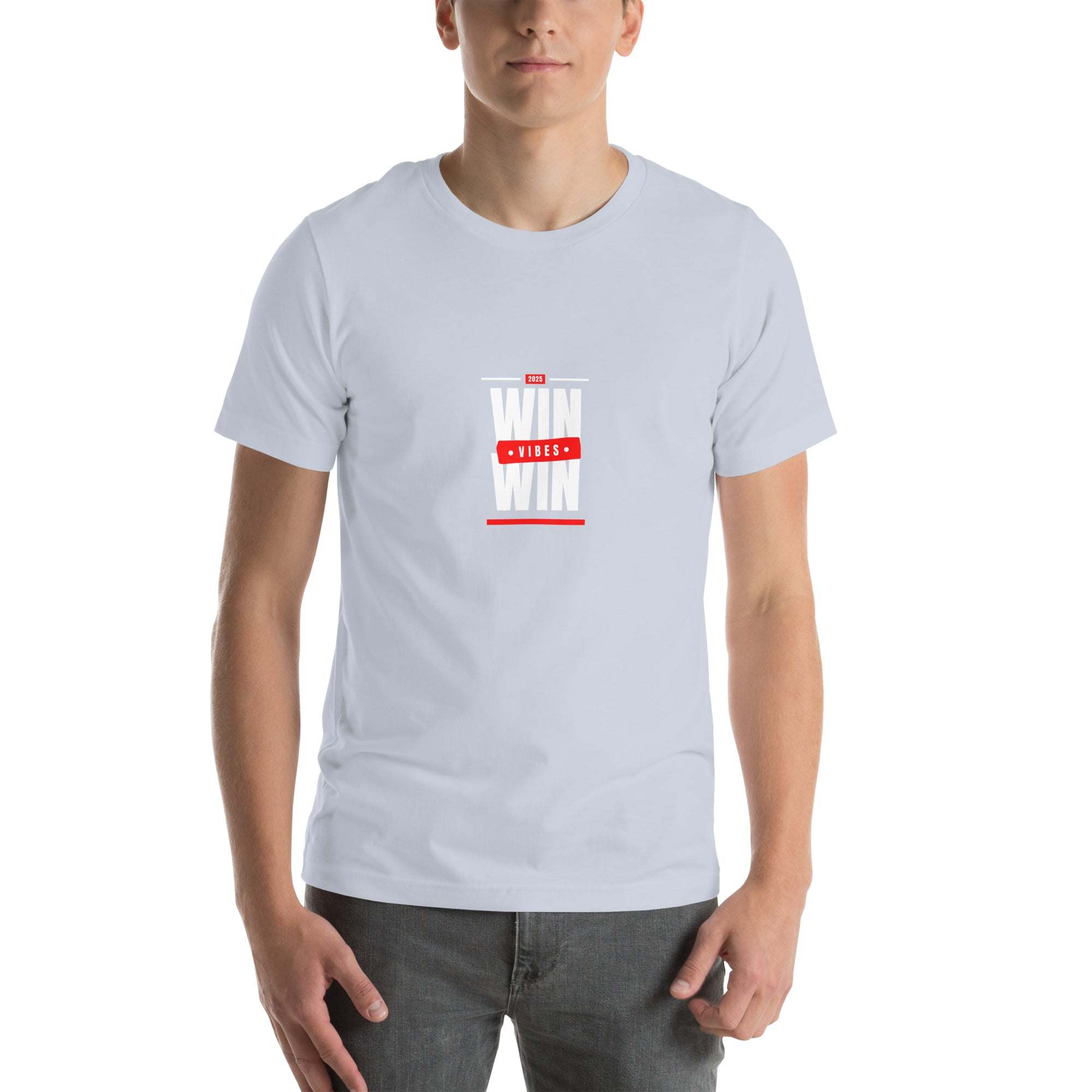 Men Motivational T-Shirt - Inspiring "WIN WIN" Design for Lifestyle
