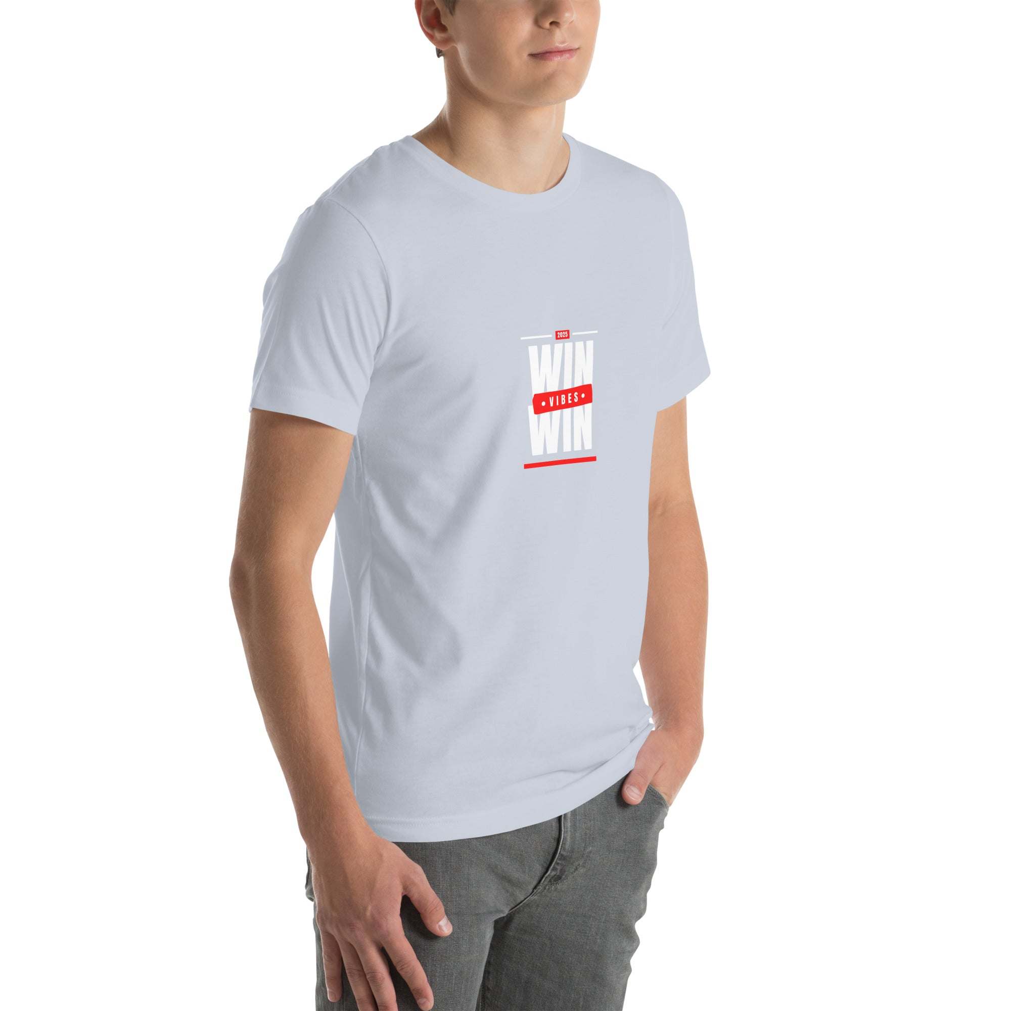 Men Motivational T-Shirt - Inspiring "WIN WIN" Design for Lifestyle