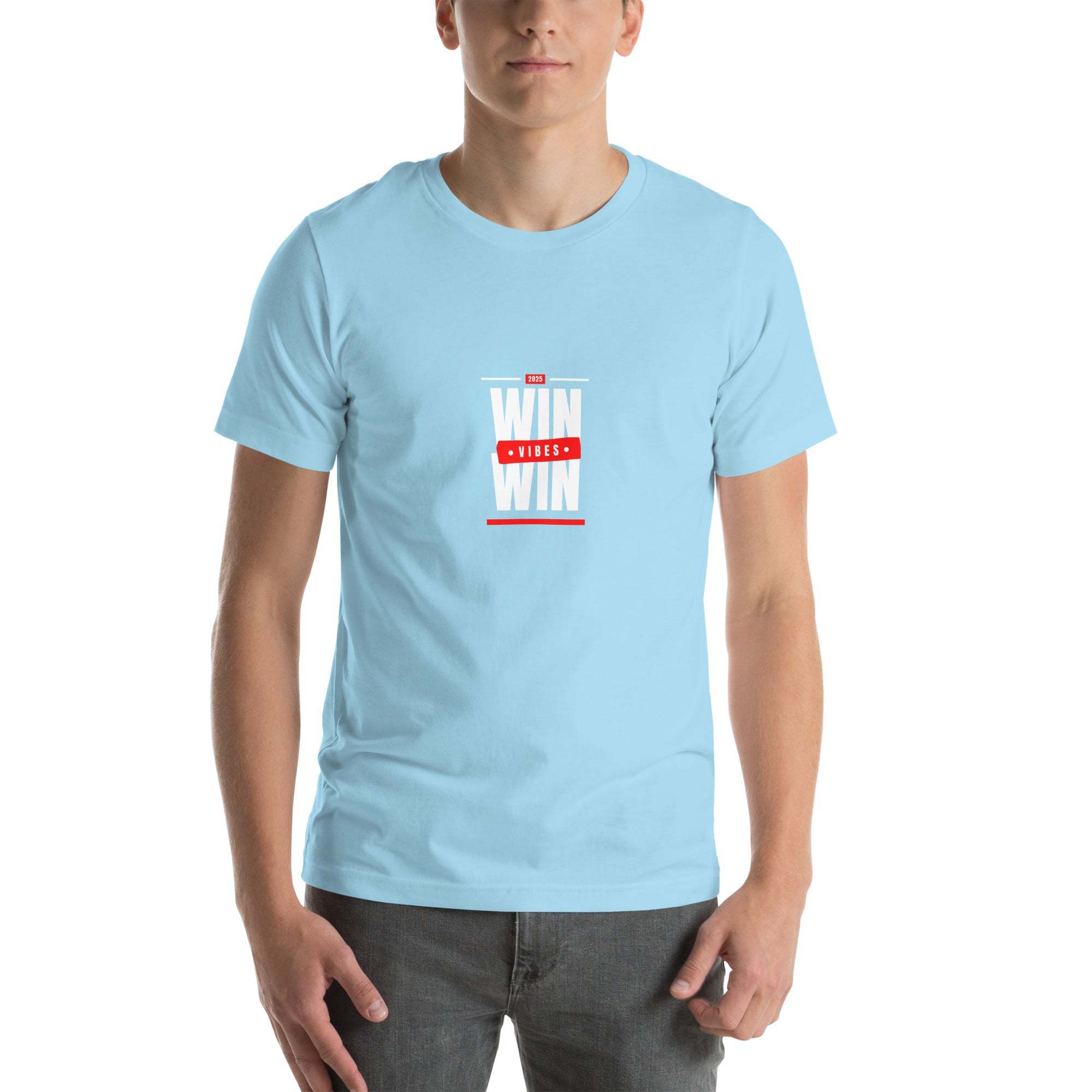 Men Motivational T-Shirt - Inspiring "WIN WIN" Design for Lifestyle