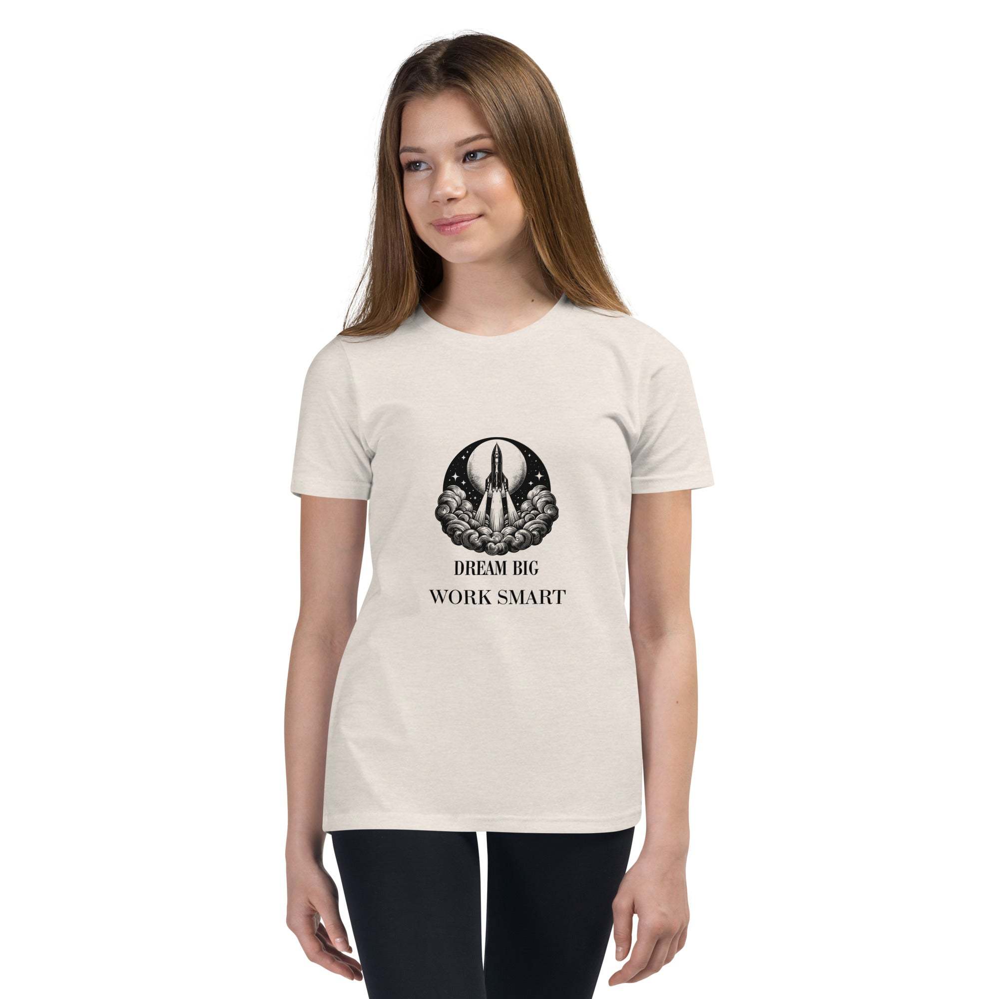 Dream Big Work Smart Youth T-Shirt