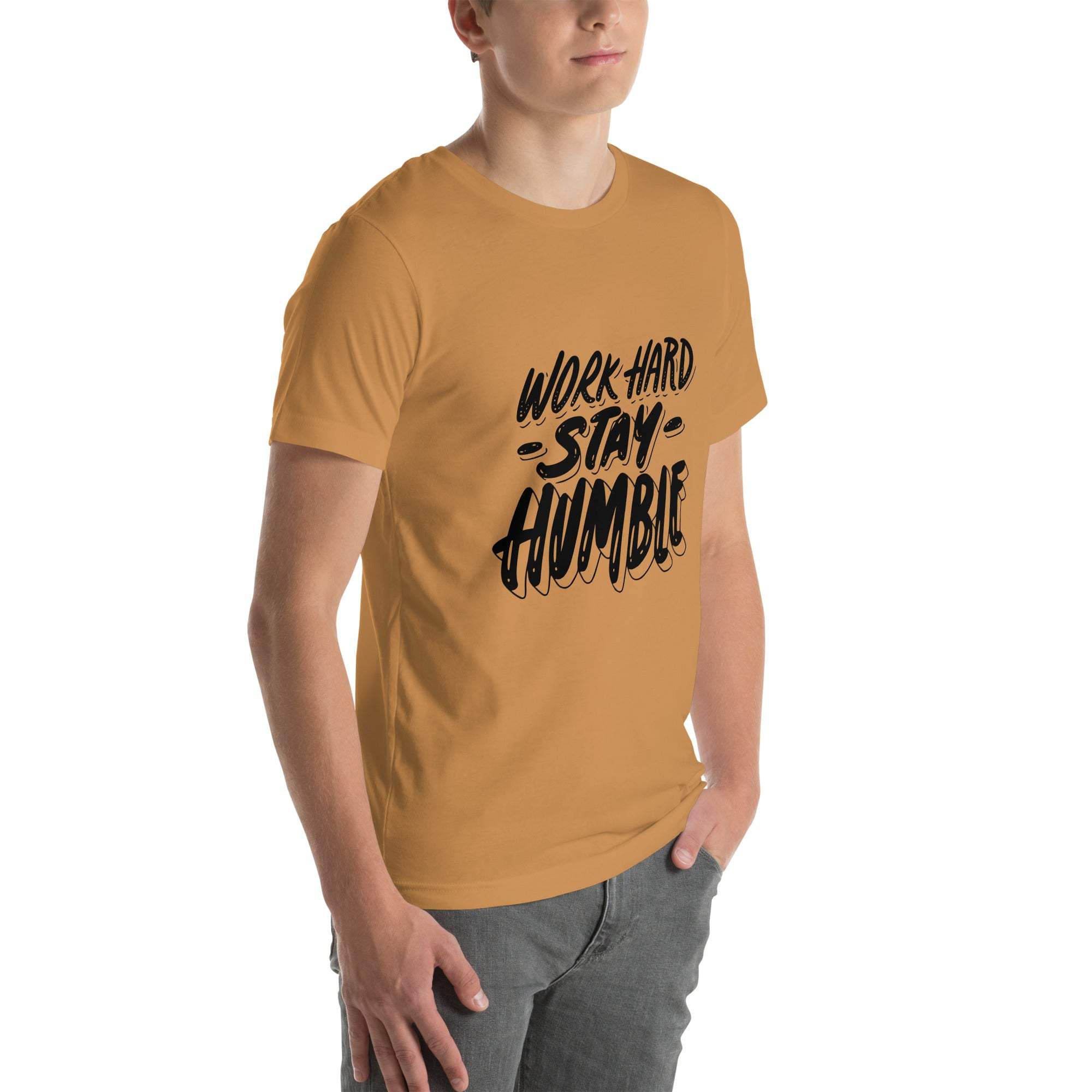 Work Hard T-Shirt - Motivational Graphic Tee for Success & Dedication