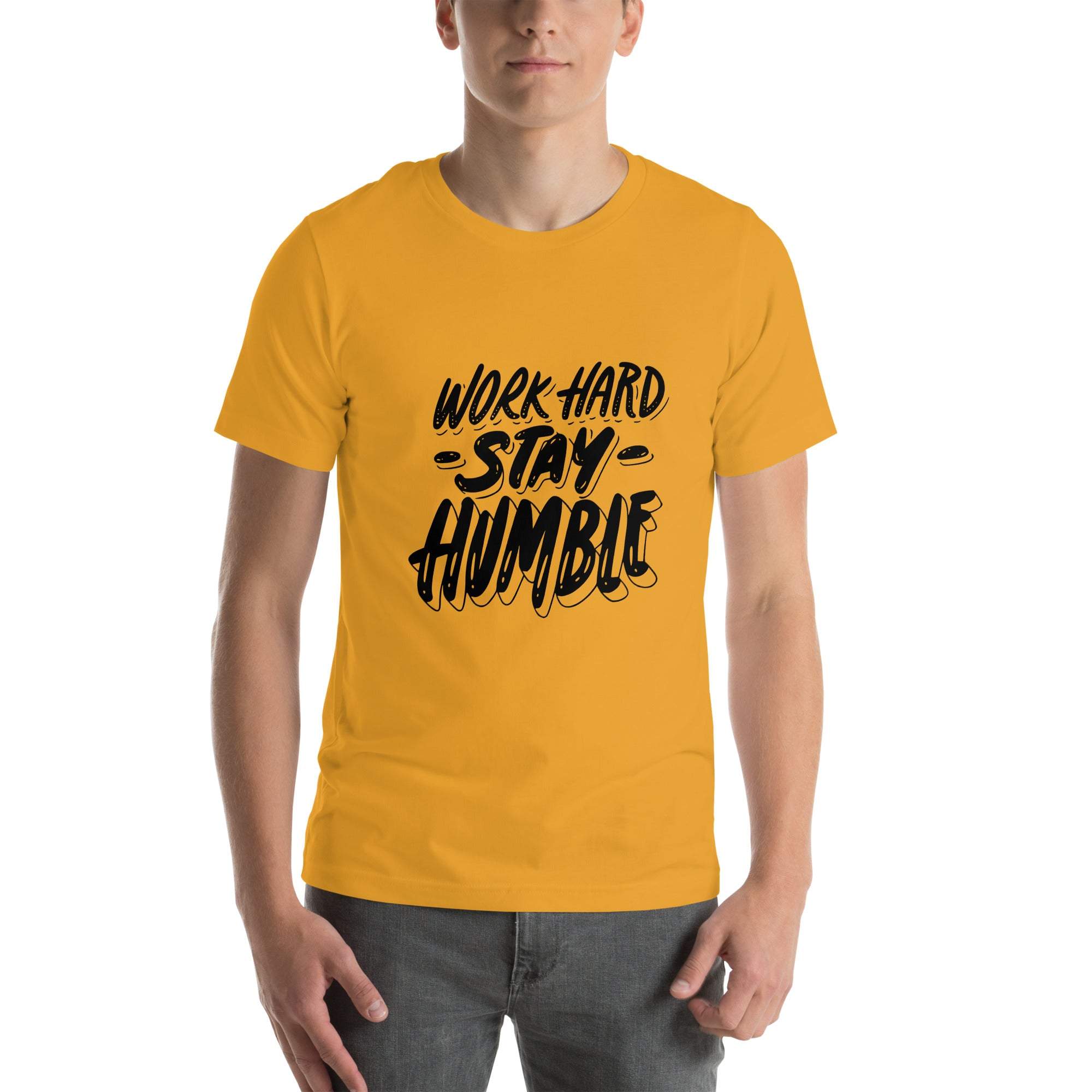 Work Hard T-Shirt - Motivational Graphic Tee for Success & Dedication