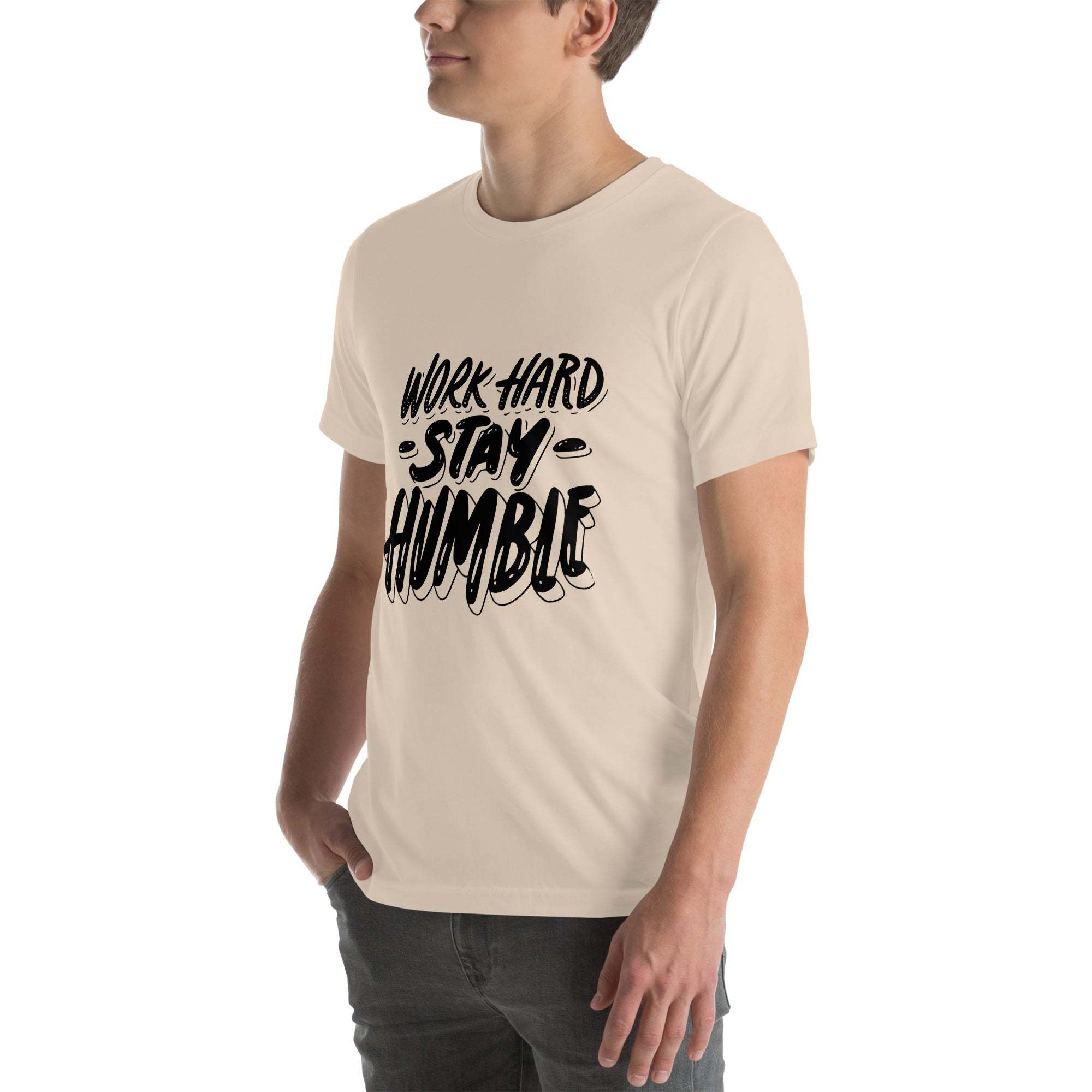 Work Hard T-Shirt - Motivational Graphic Tee for Success & Dedication