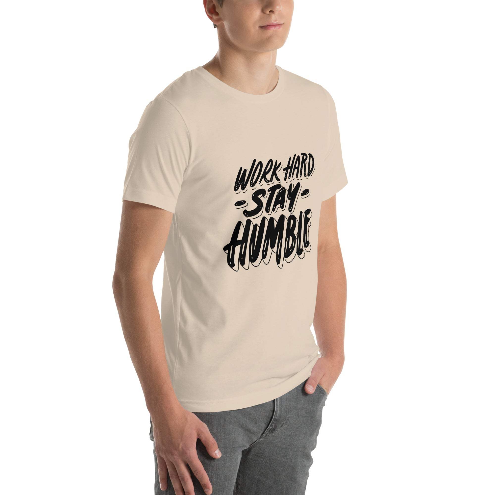 Work Hard T-Shirt - Motivational Graphic Tee for Success & Dedication