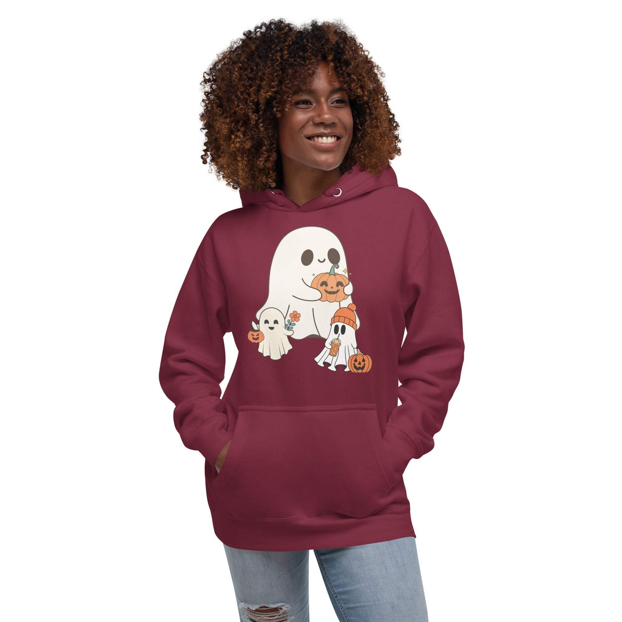 Ghost Dog Halloween Hoodie