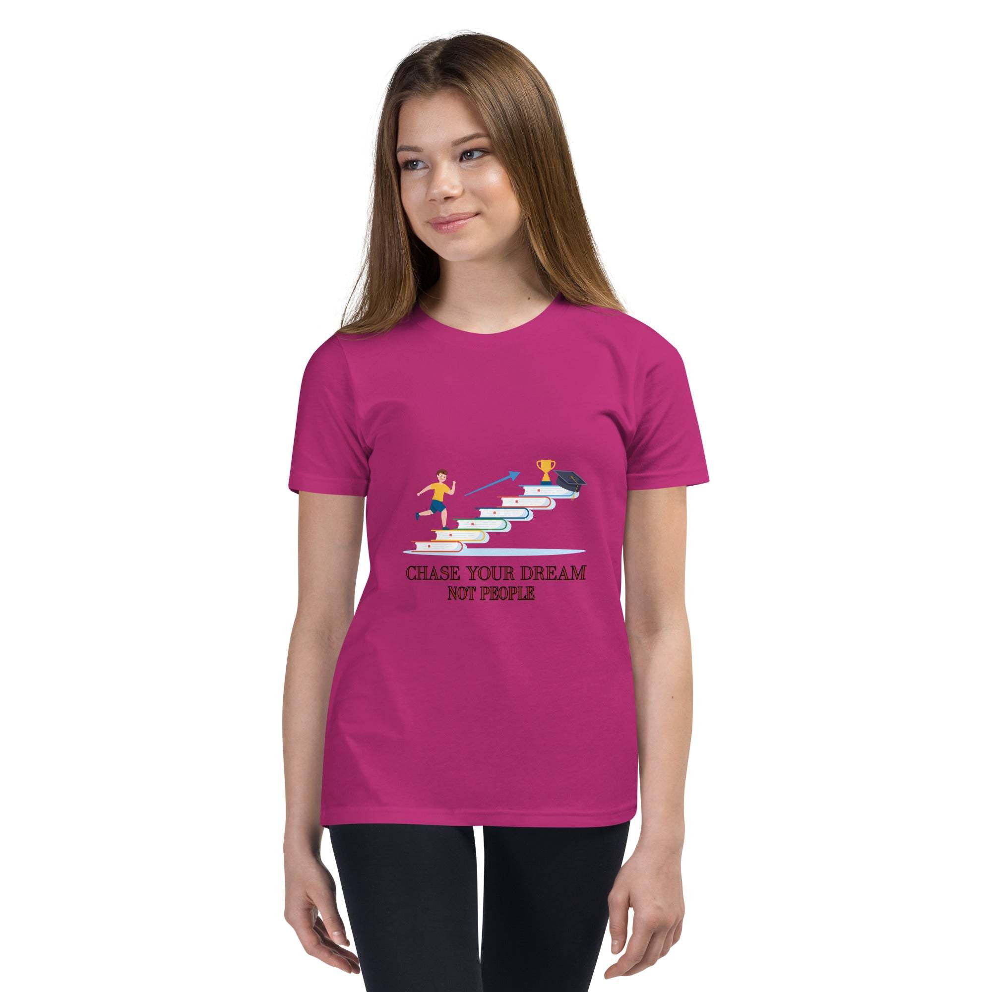 Chase Your Dreams Motivational T-Shirt - Soft Cotton Unisex T-shirt.