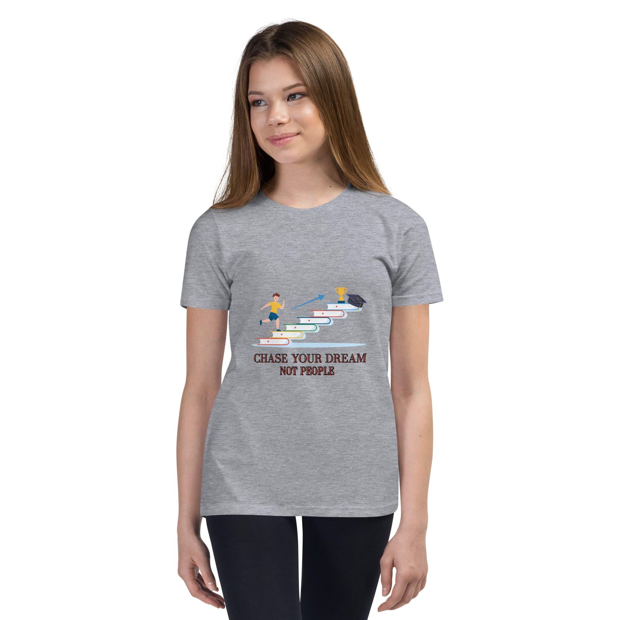 Chase Your Dreams Motivational T-Shirt - Soft Cotton Unisex T-shirt.
