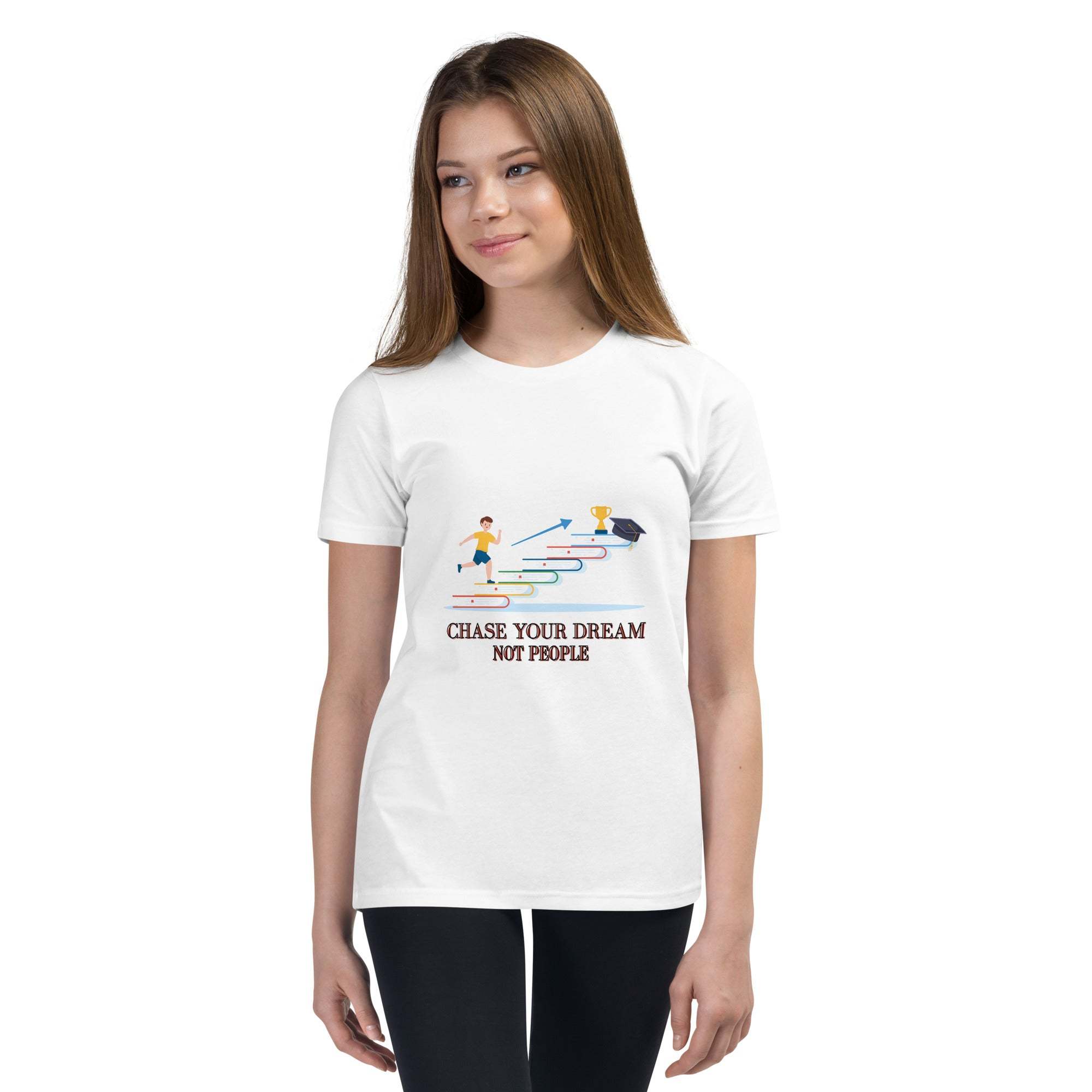 Chase Your Dreams Motivational T-Shirt - Soft Cotton Unisex T-shirt.