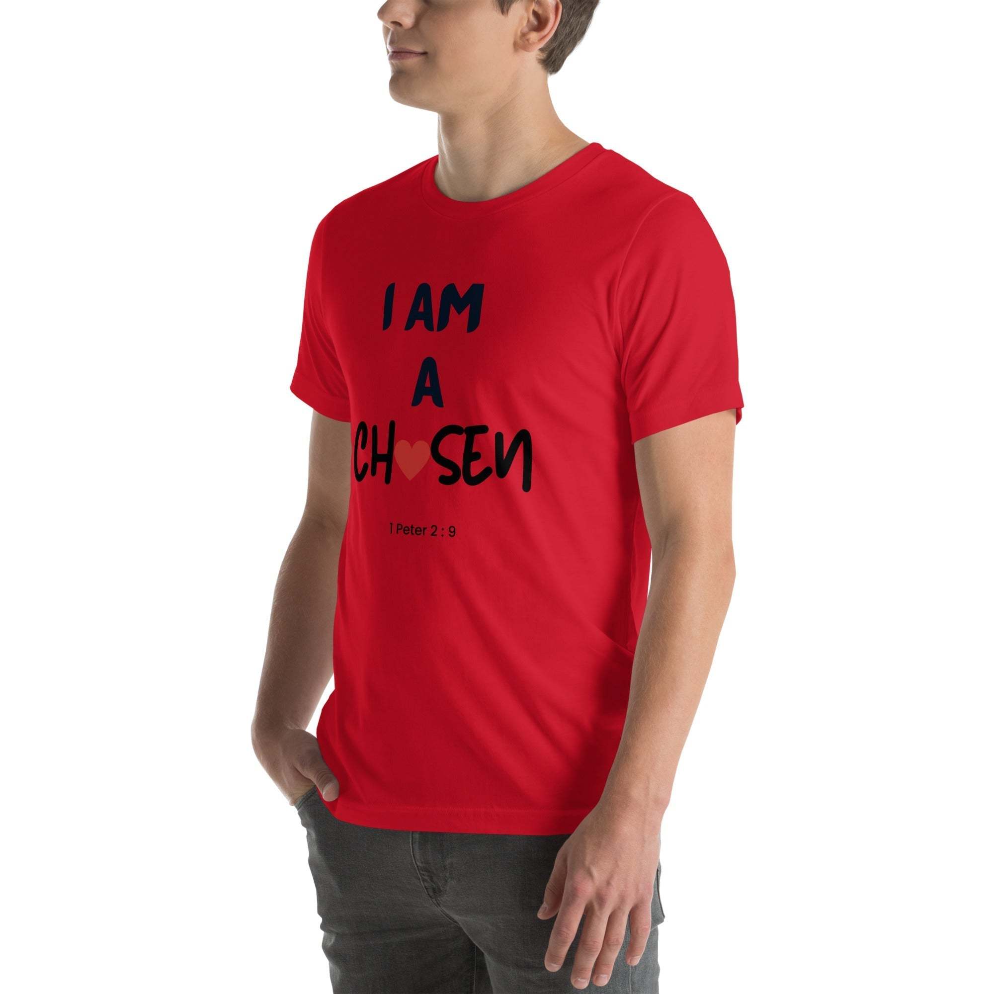 I Am A Chosen T-Shirt - Faith-Inspired Casual Wear, Confidence & Style