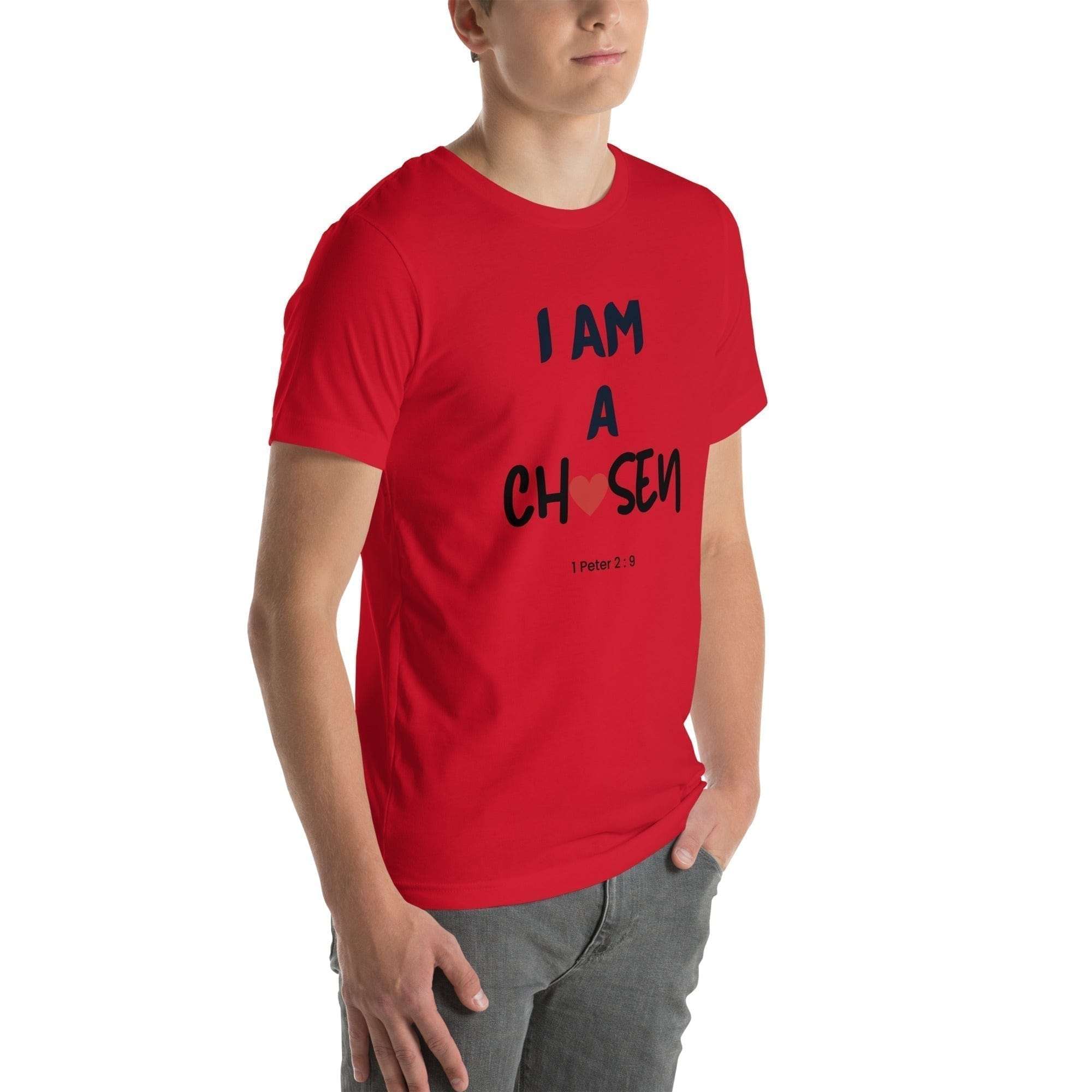 I Am A Chosen T-Shirt - Faith-Inspired Casual Wear, Confidence & Style