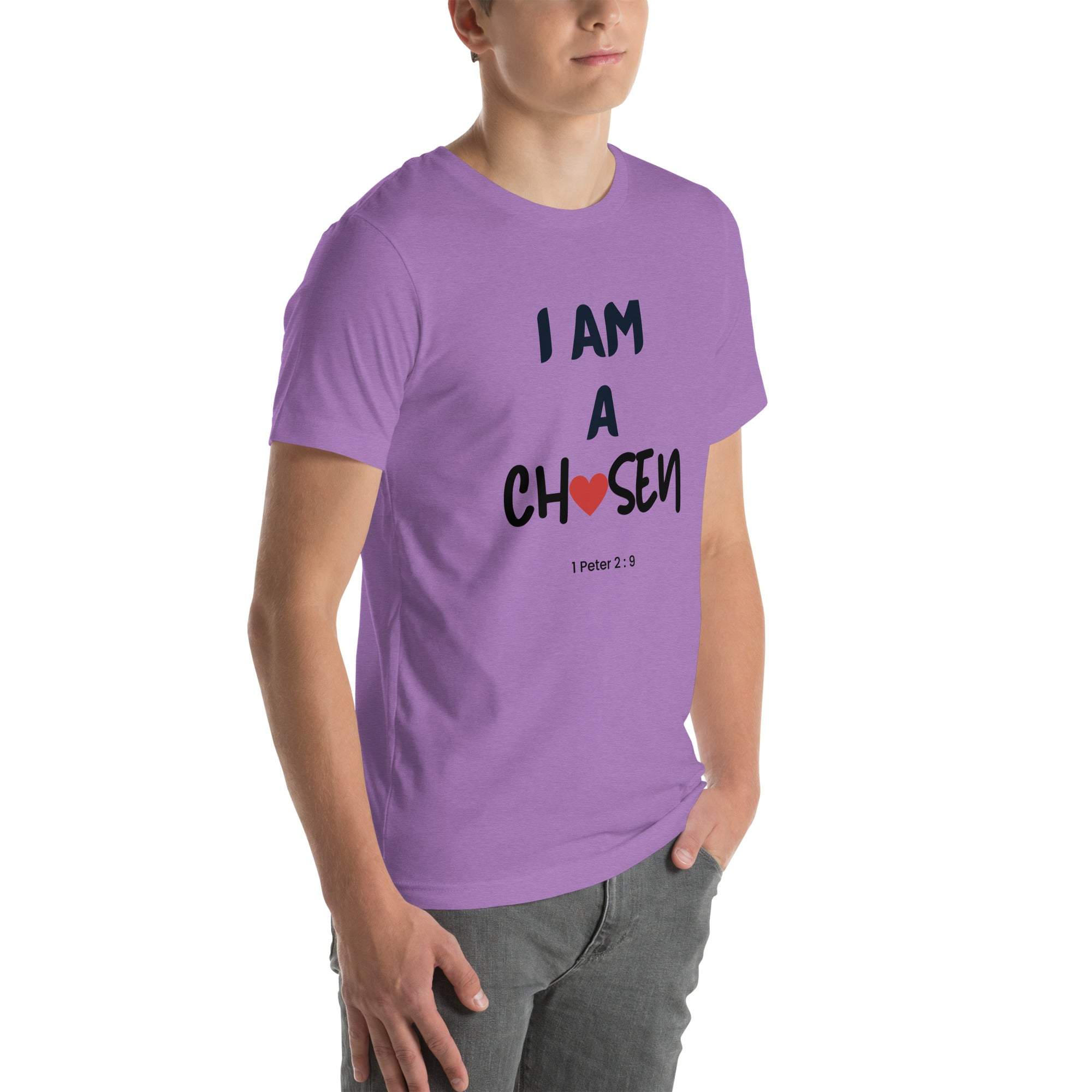 I Am A Chosen T-Shirt - Faith-Inspired Casual Wear, Confidence & Style