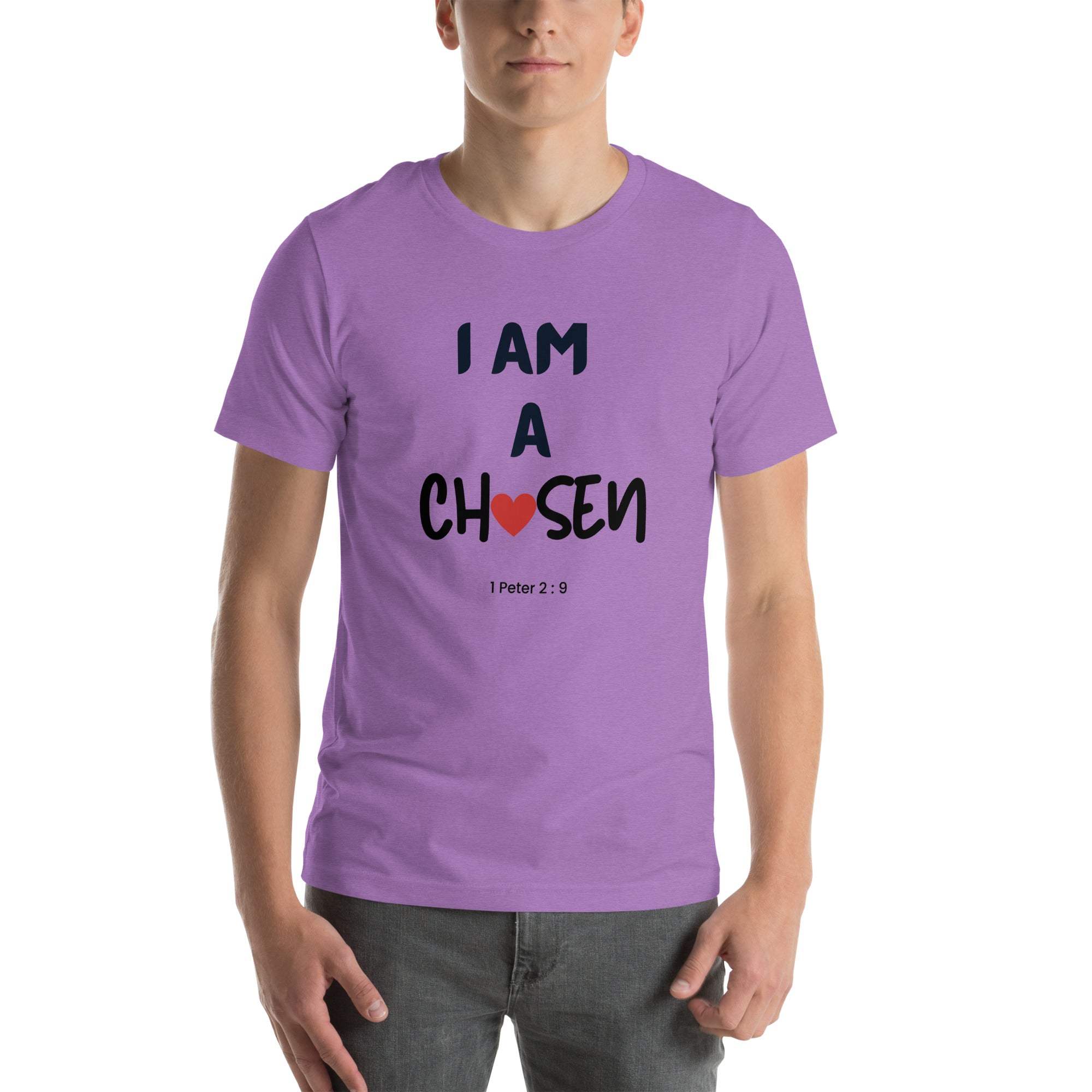 I Am A Chosen T-Shirt - Faith-Inspired Casual Wear, Confidence & Style