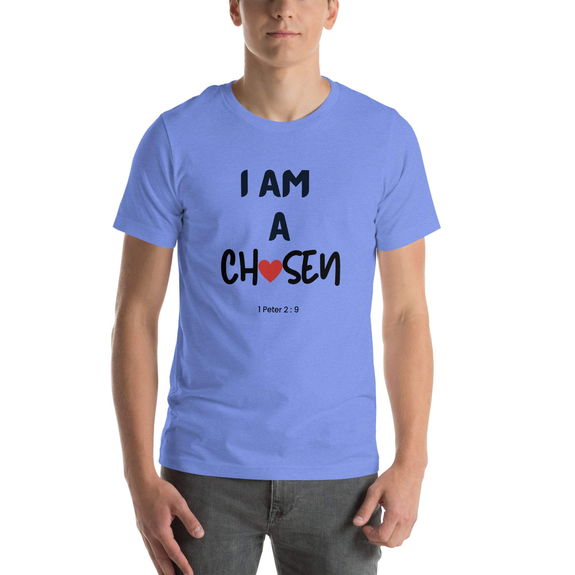 I Am A Chosen T-Shirt - Faith-Inspired Casual Wear, Confidence & Style