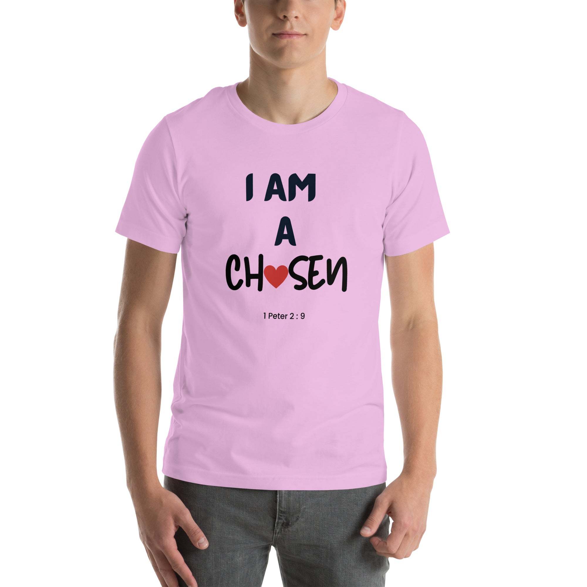 I Am A Chosen T-Shirt - Faith-Inspired Casual Wear, Confidence & Style
