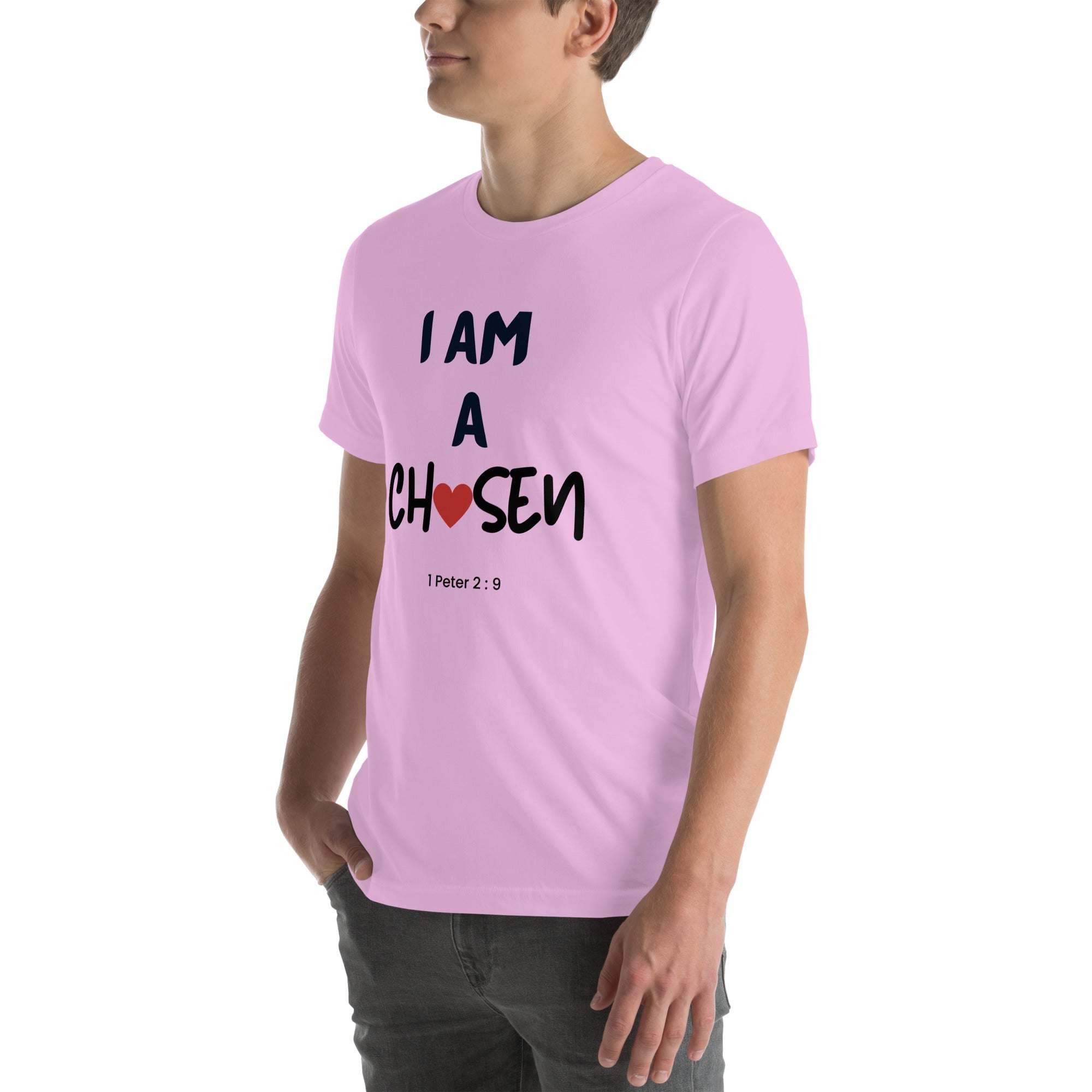 I Am A Chosen T-Shirt - Faith-Inspired Casual Wear, Confidence & Style