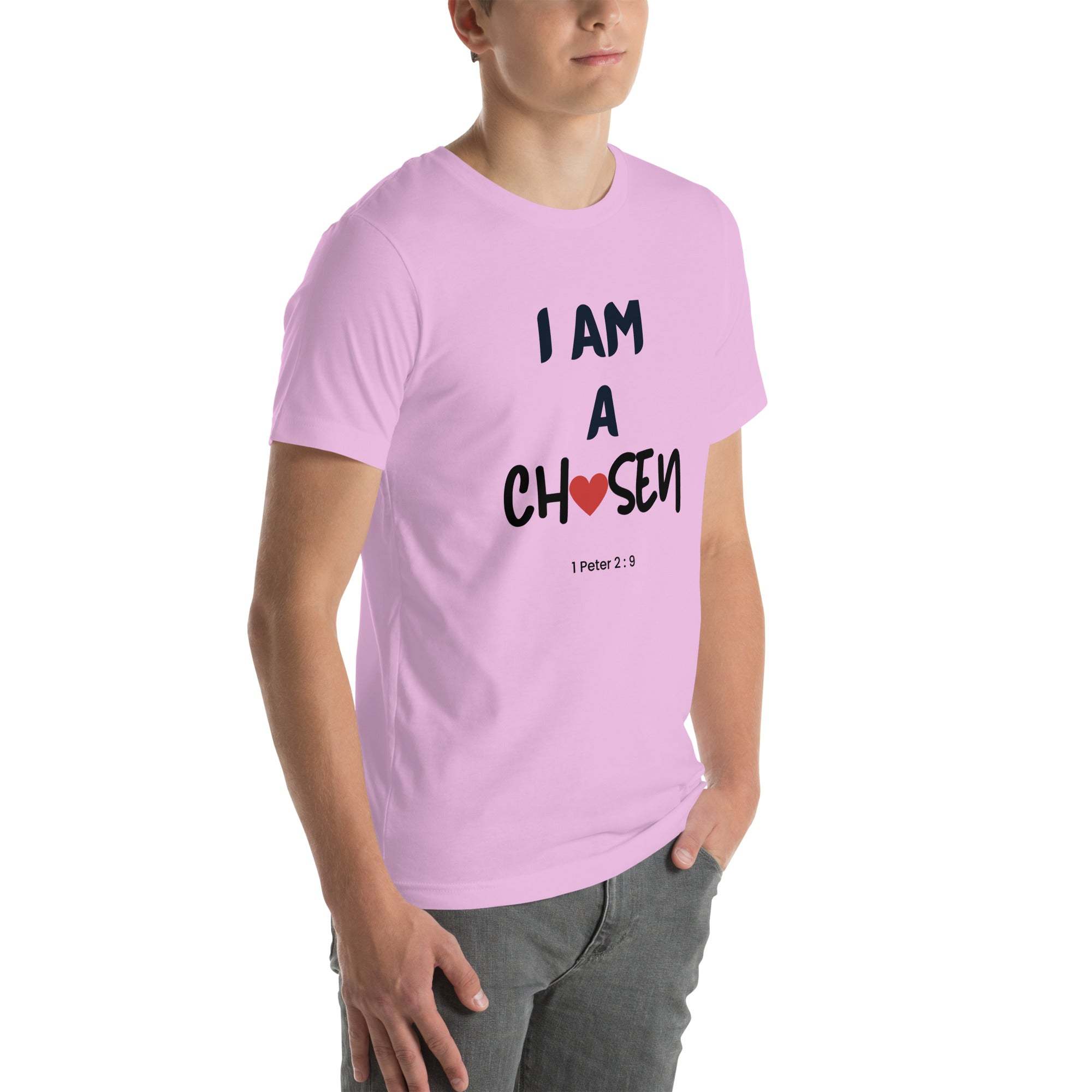 I Am A Chosen T-Shirt - Faith-Inspired Casual Wear, Confidence & Style