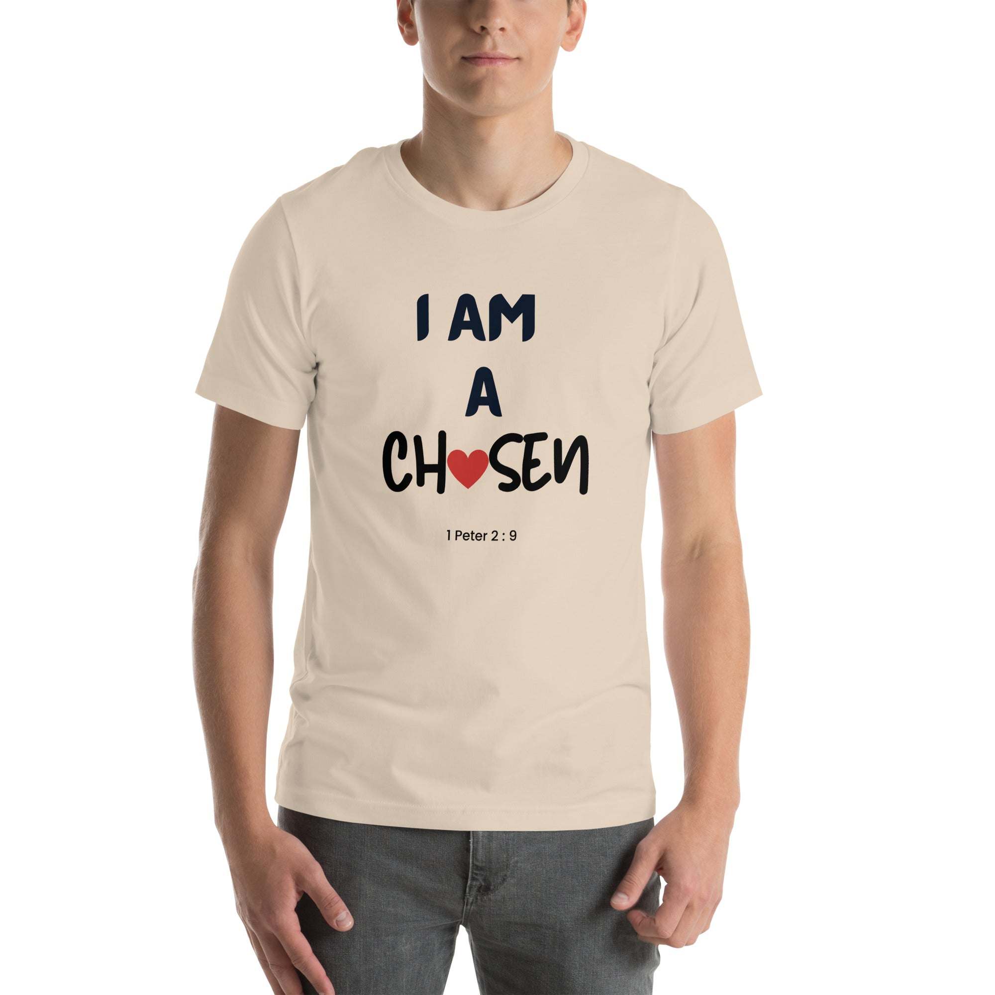I Am A Chosen T-Shirt - Faith-Inspired Casual Wear, Confidence & Style