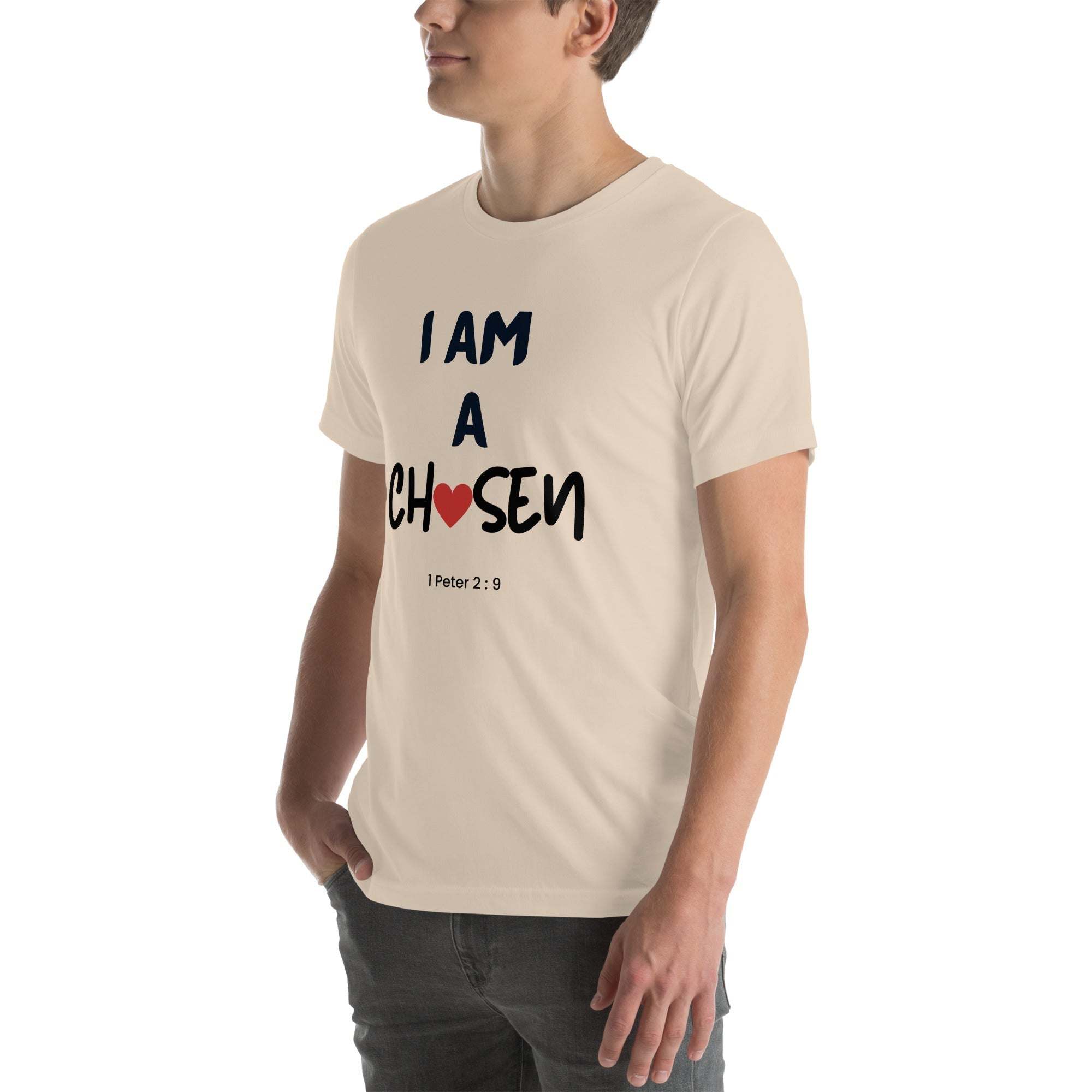 I Am A Chosen T-Shirt - Faith-Inspired Casual Wear, Confidence & Style