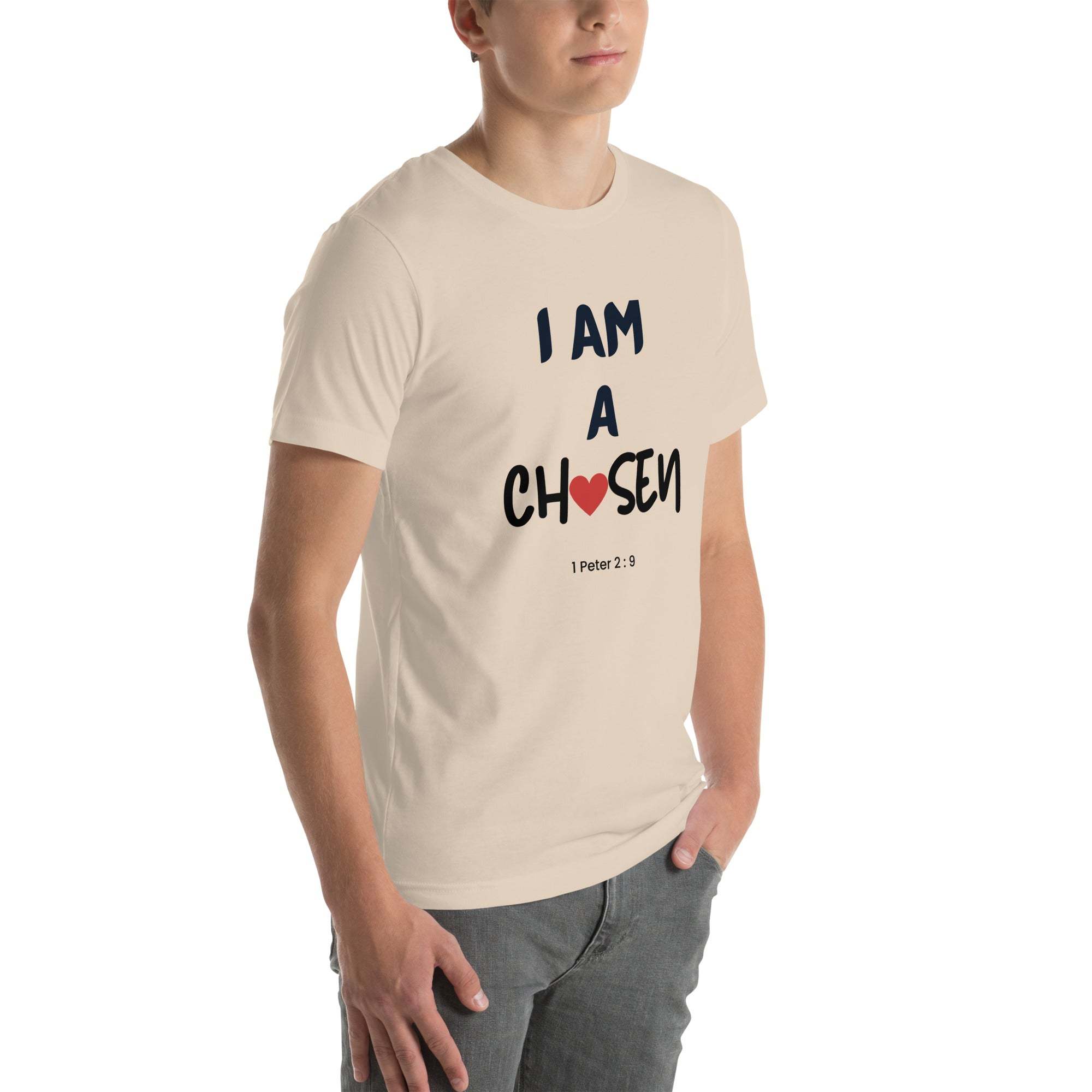 I Am A Chosen T-Shirt - Faith-Inspired Casual Wear, Confidence & Style