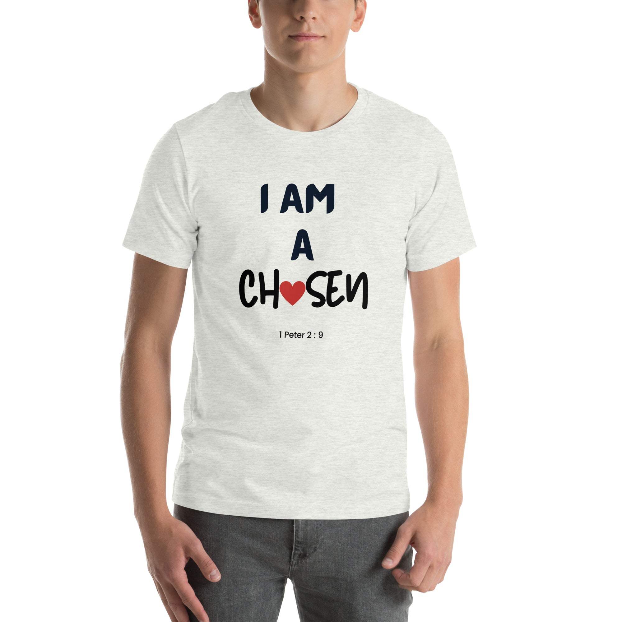 I Am A Chosen T-Shirt - Faith-Inspired Casual Wear, Confidence & Style