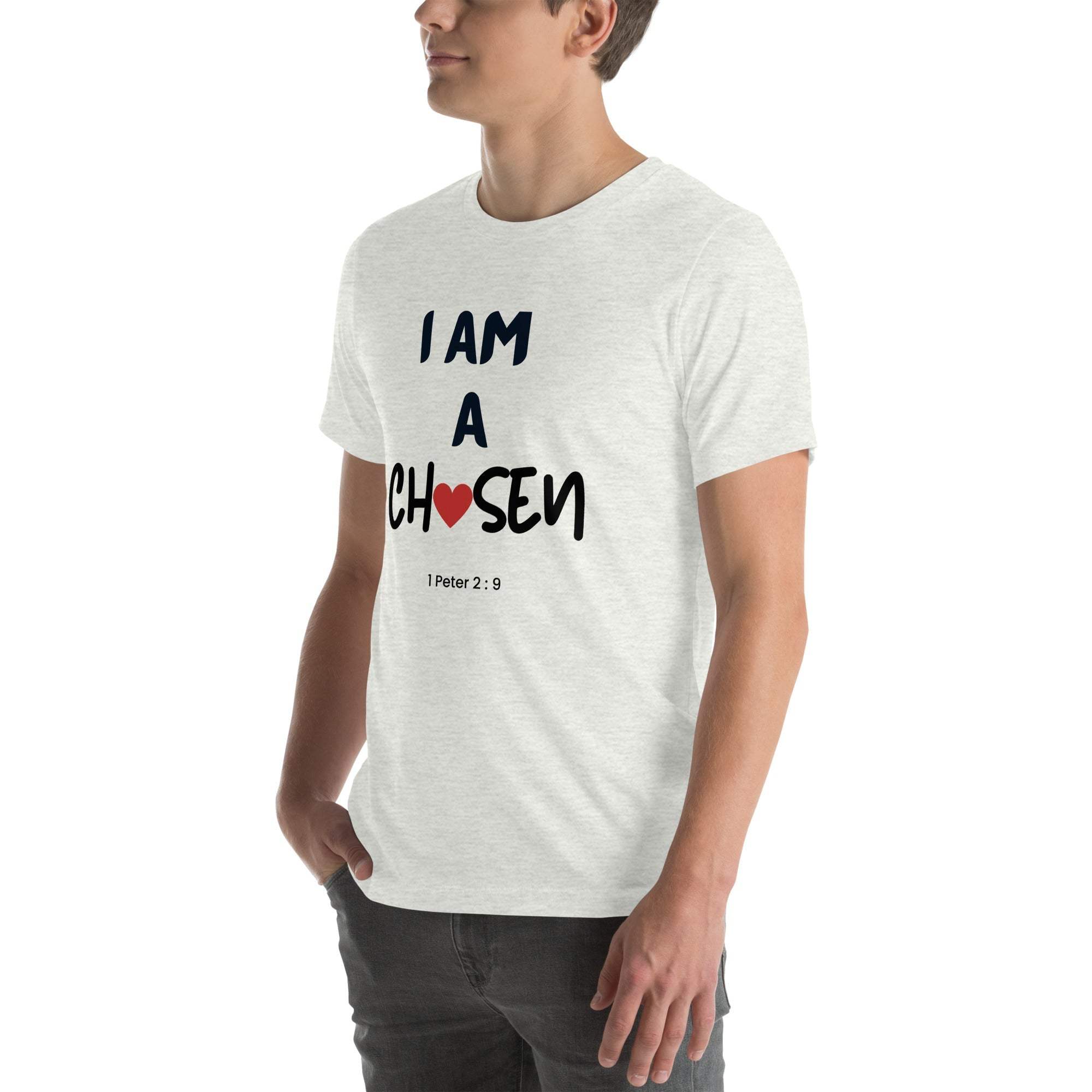 I Am A Chosen T-Shirt - Faith-Inspired Casual Wear, Confidence & Style
