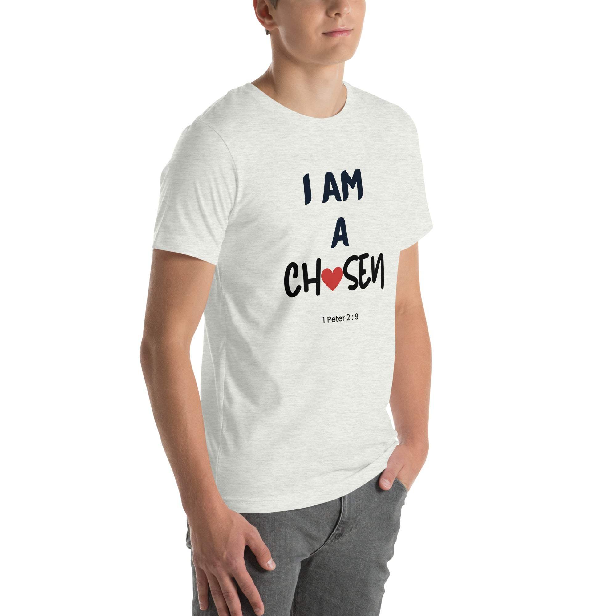 I Am A Chosen T-Shirt - Faith-Inspired Casual Wear, Confidence & Style