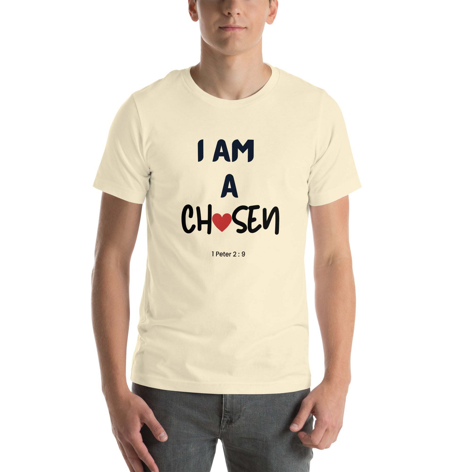 I Am A Chosen T-Shirt - Faith-Inspired Casual Wear, Confidence & Style