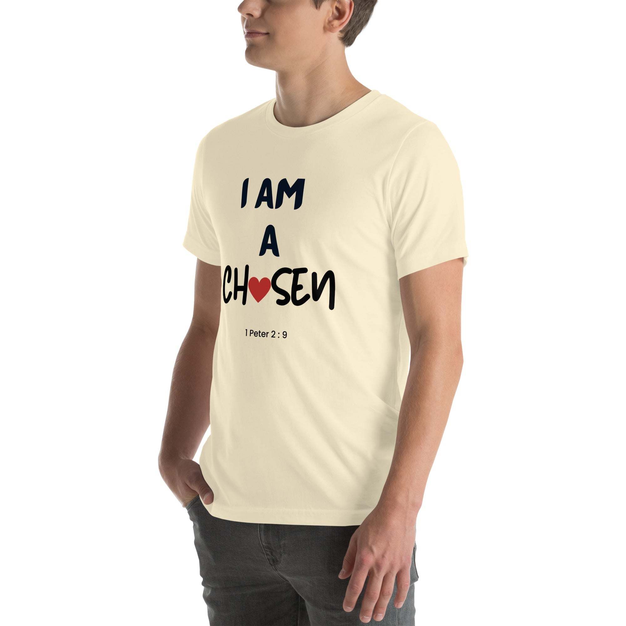 I Am A Chosen T-Shirt - Faith-Inspired Casual Wear, Confidence & Style