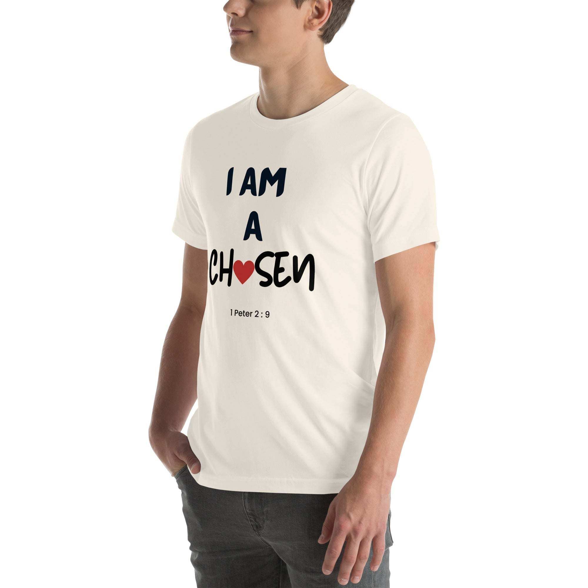 I Am A Chosen T-Shirt - Faith-Inspired Casual Wear, Confidence & Style