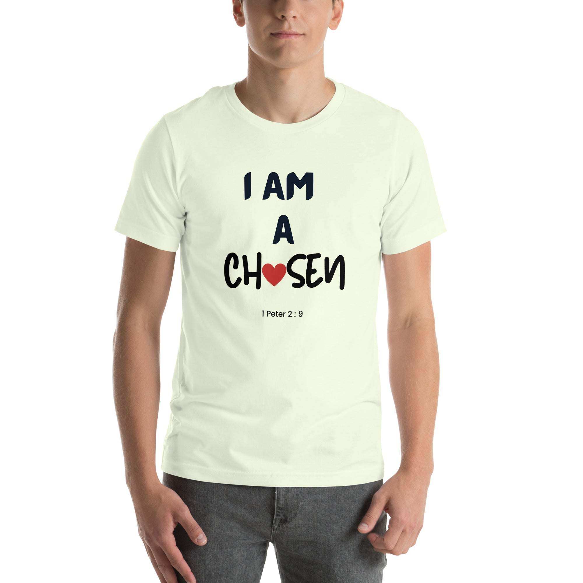 I Am A Chosen T-Shirt - Faith-Inspired Casual Wear, Confidence & Style