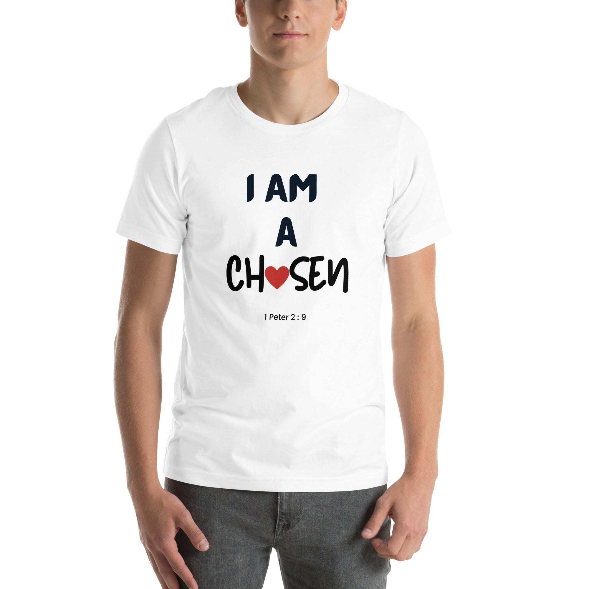 I Am A Chosen T-Shirt - Faith-Inspired Casual Wear, Confidence & Style