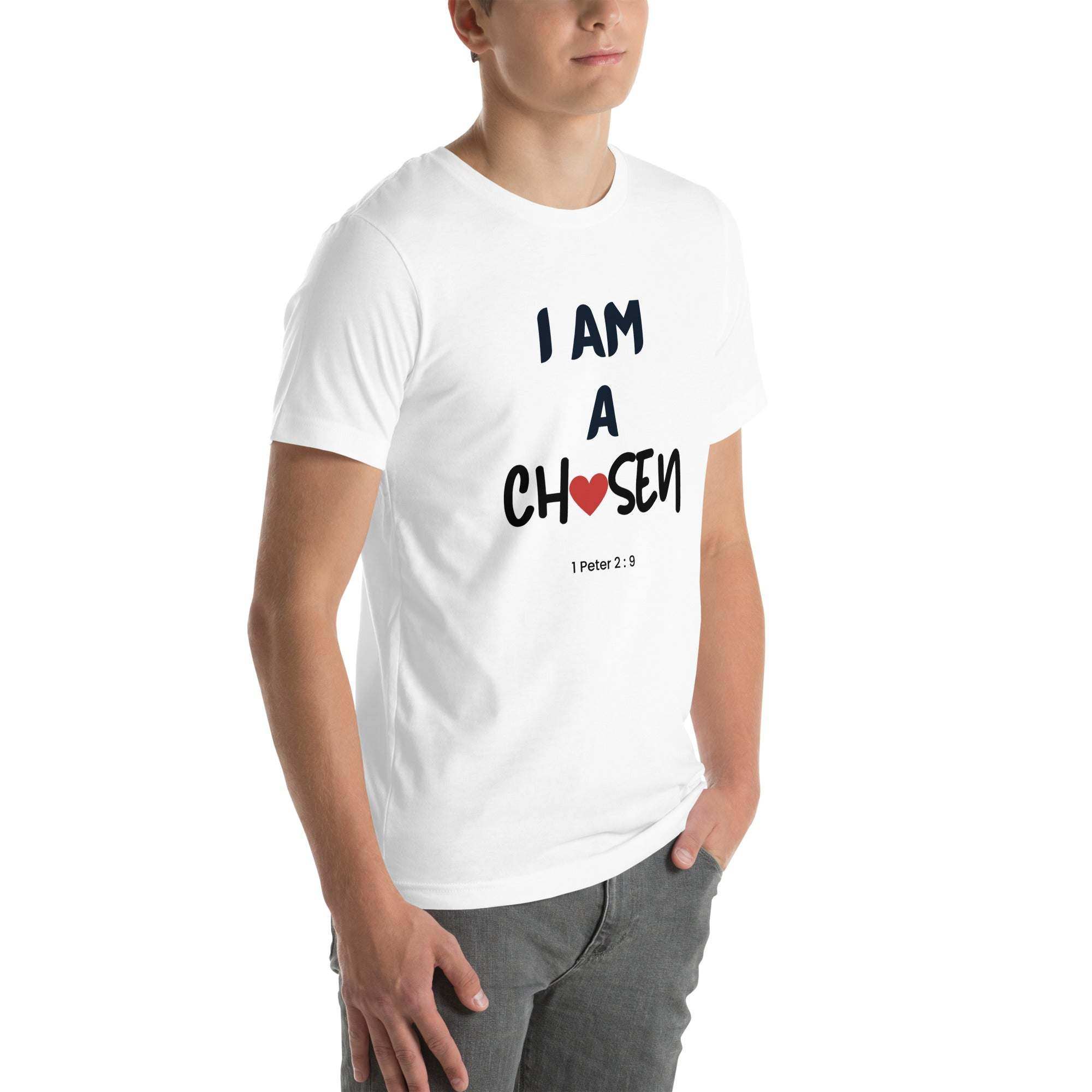 I Am A Chosen T-Shirt - Faith-Inspired Casual Wear, Confidence & Style