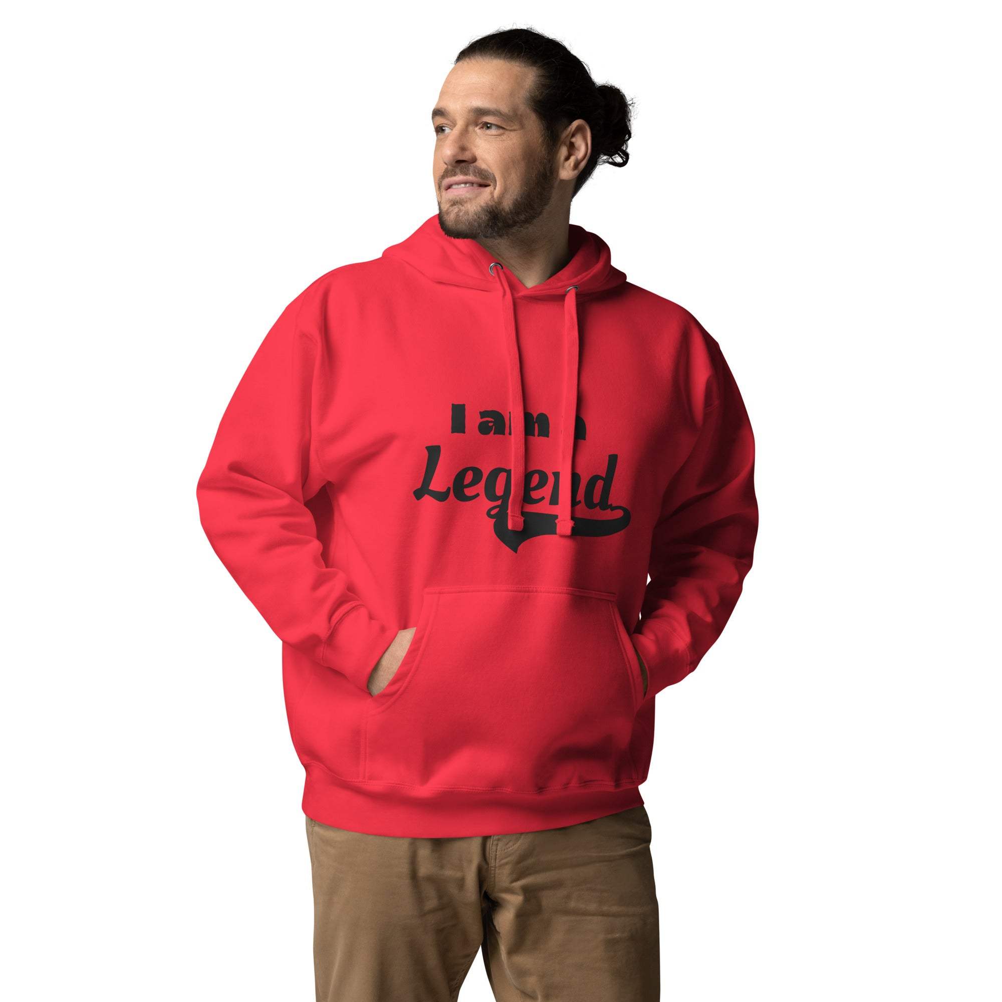I am a Legend Hoodie - Stylish Streetwear, Comfortable Fit and Design