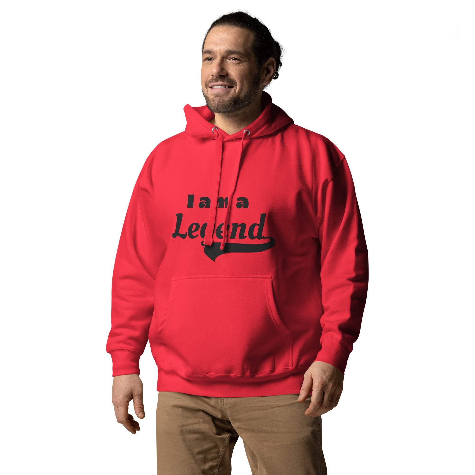 I am a Legend Hoodie - Stylish Streetwear, Comfortable Fit and Design