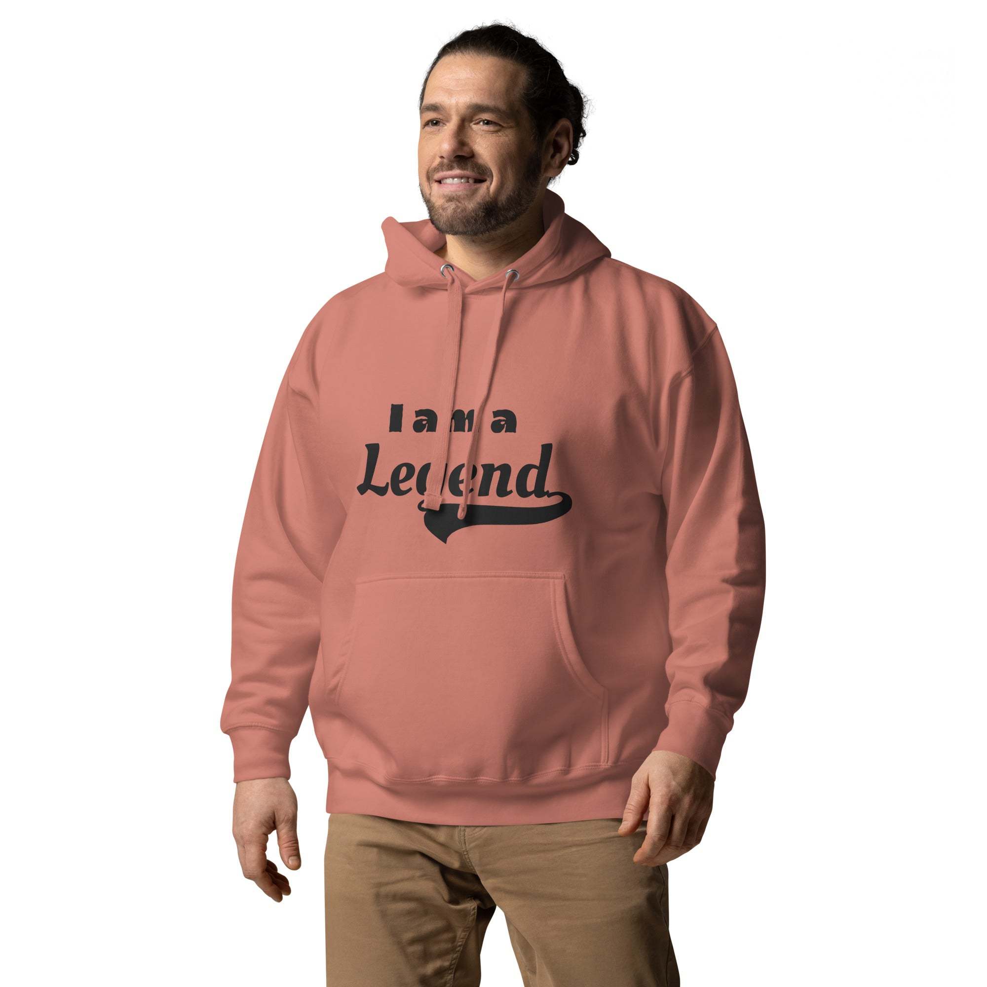 I am a Legend Hoodie - Stylish Streetwear, Comfortable Fit and Design