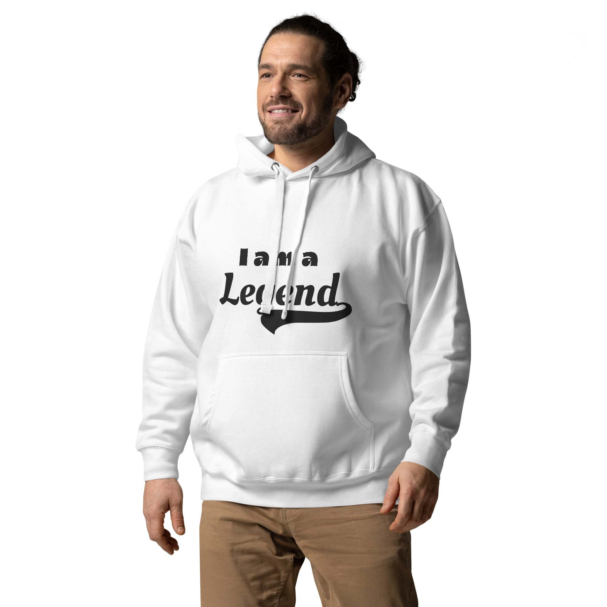 I am a Legend Hoodie - Stylish Streetwear, Comfortable Fit and Design